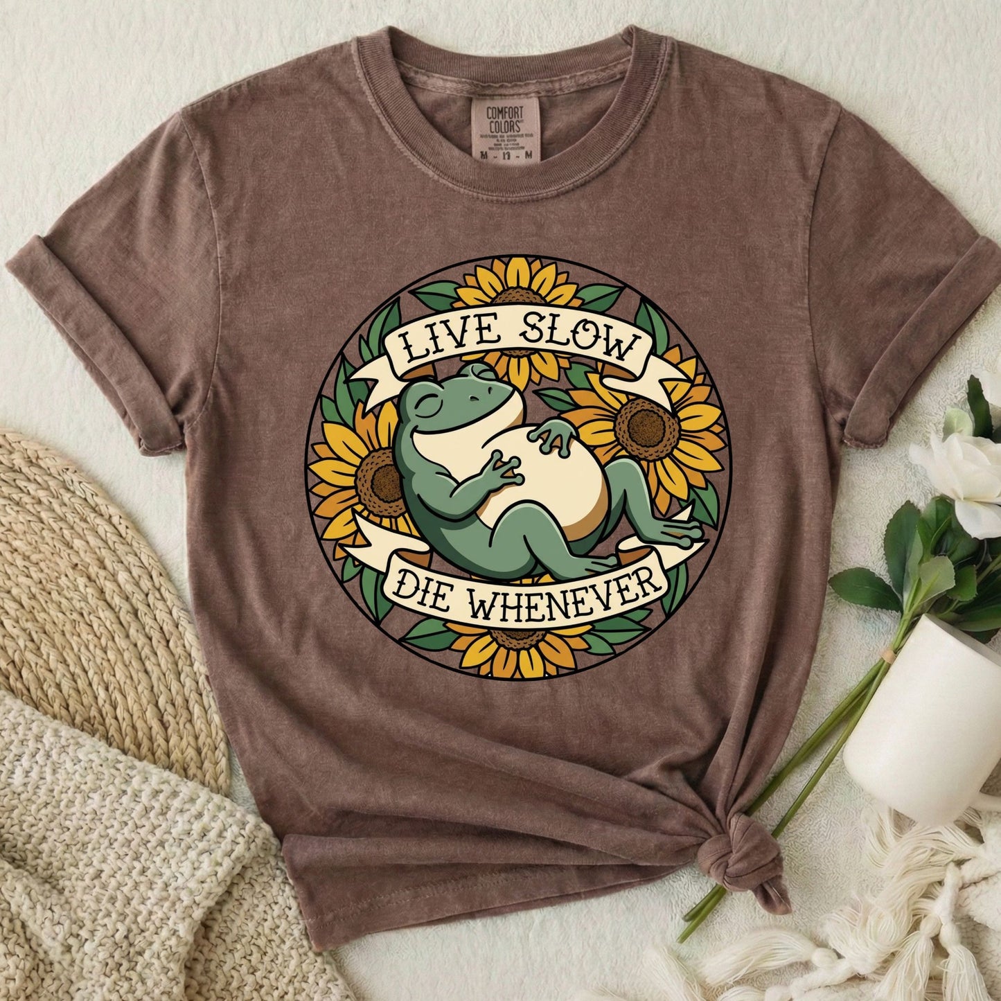 Live Slow Die Whenever - Frog
