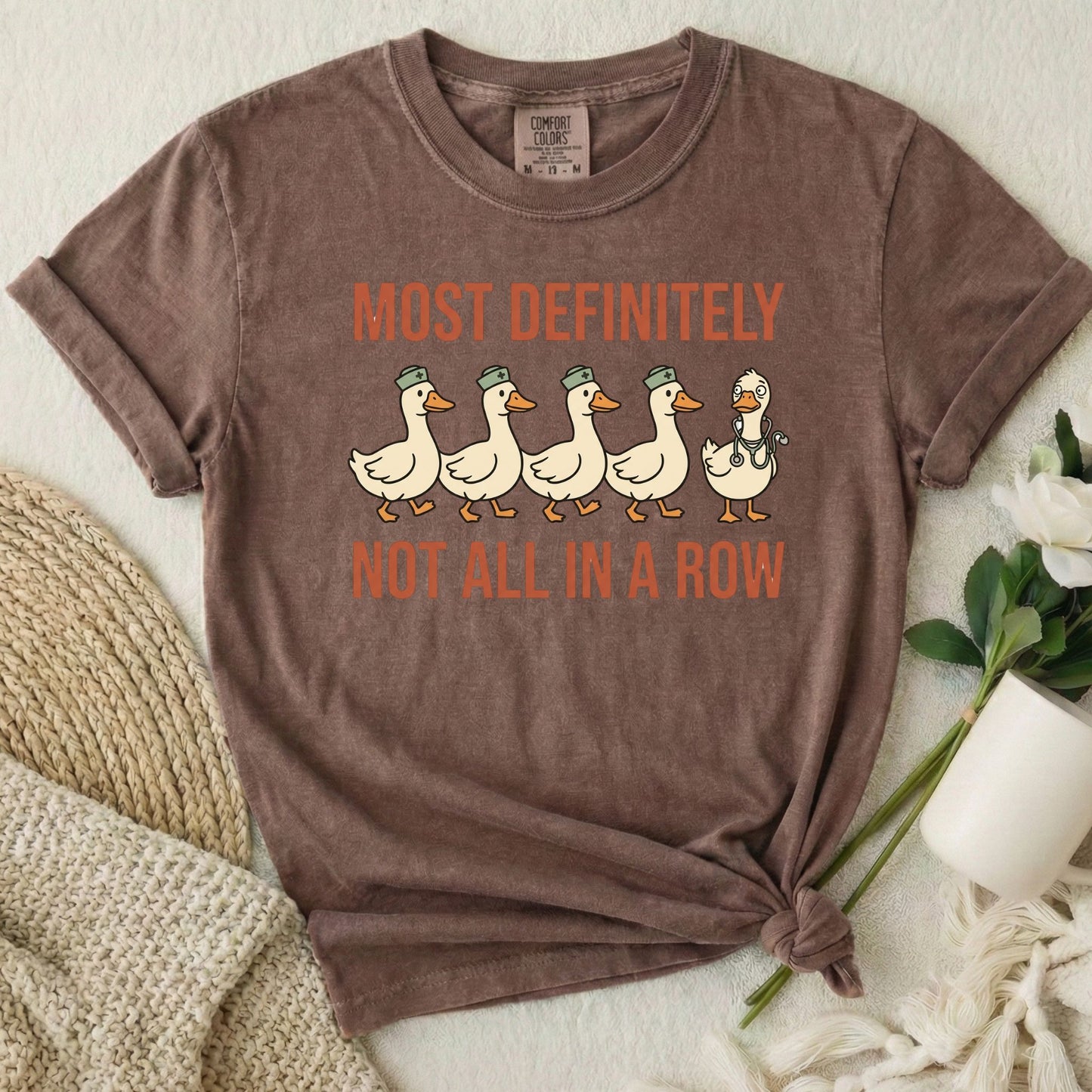 Most Definitely Not All in a Row