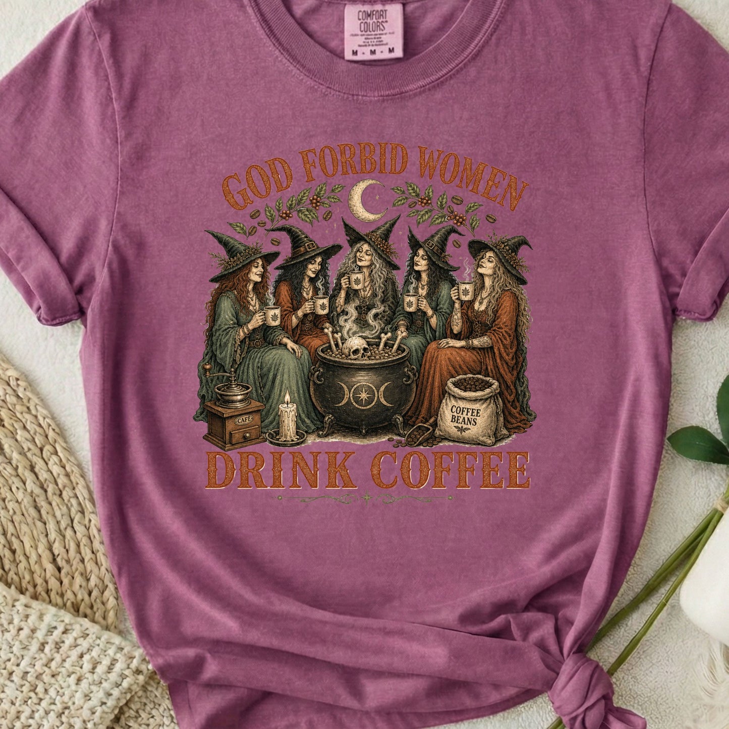 God Forbid Women Drink Coffee