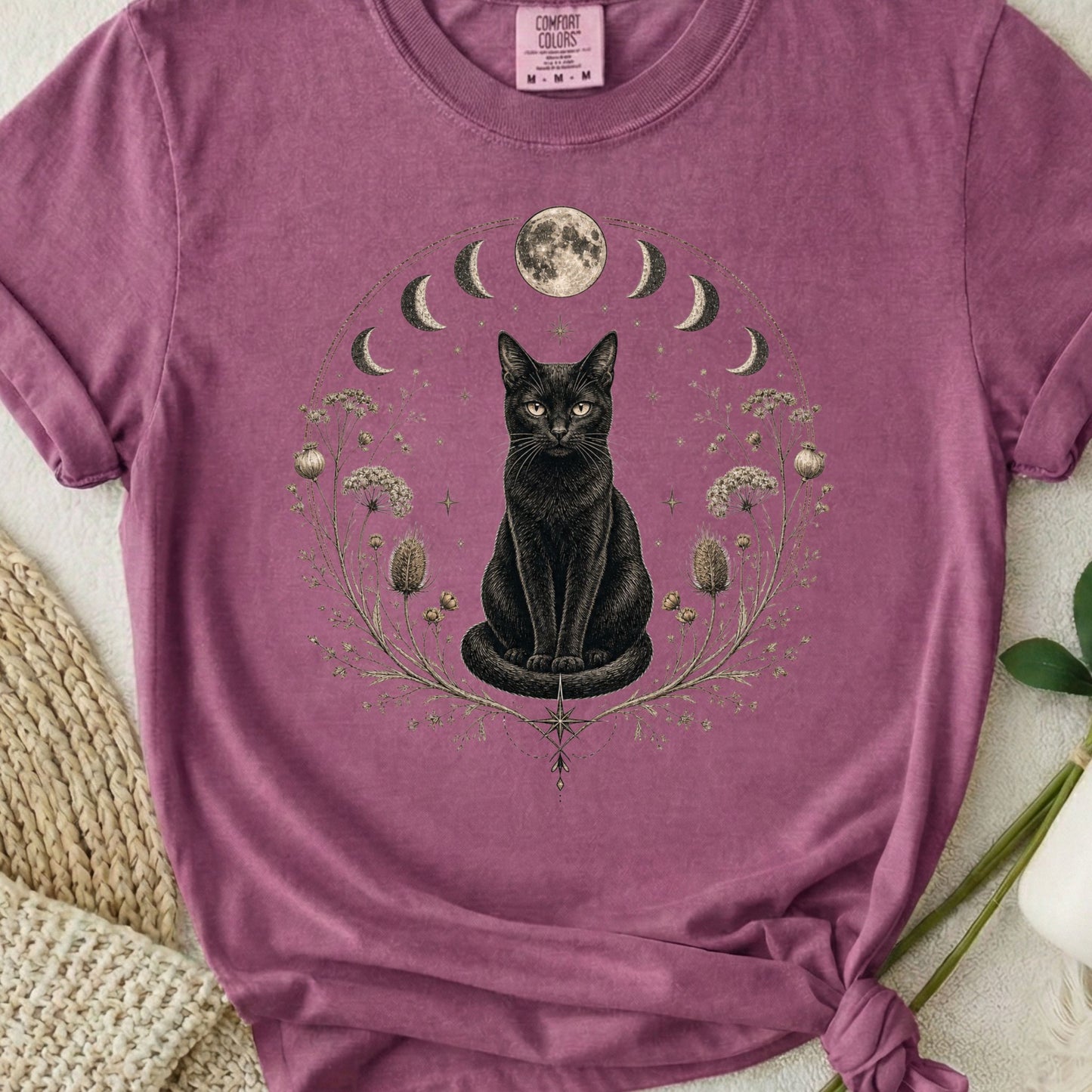 Mystic Black Cat