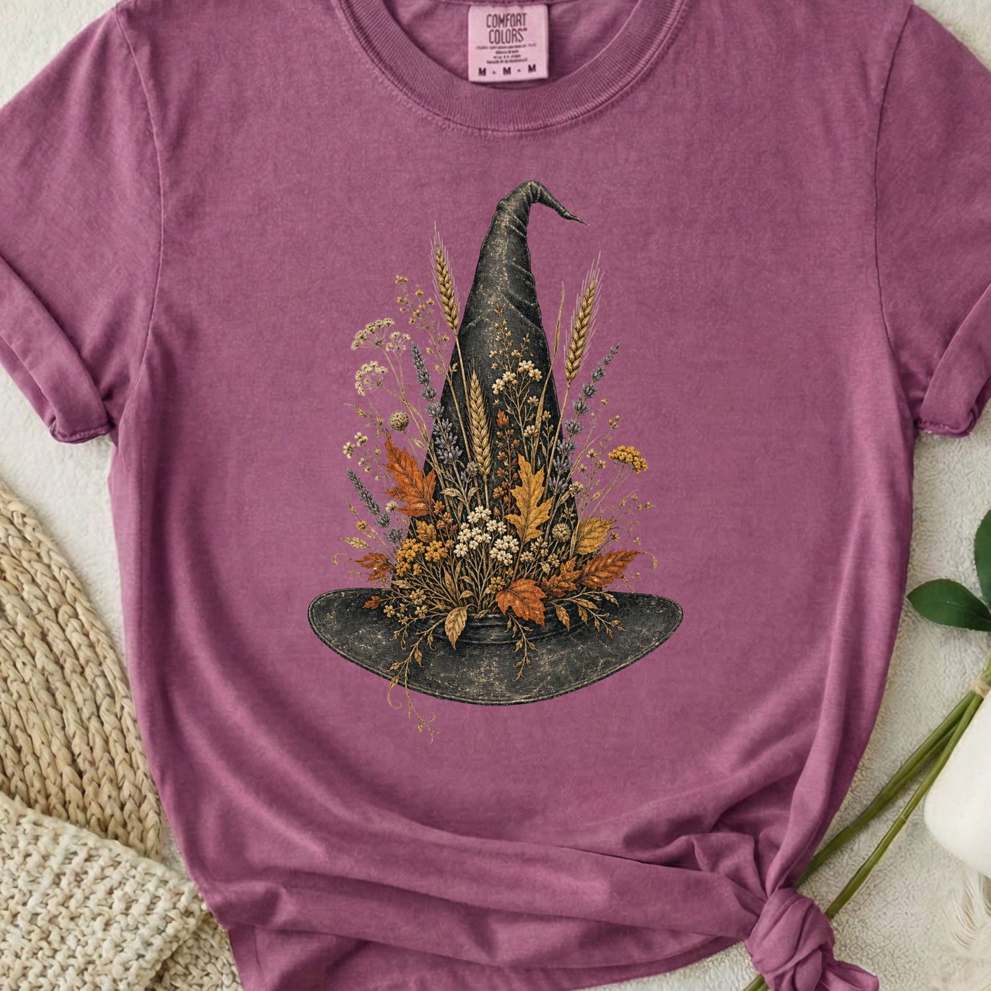 Floral Witch Hat