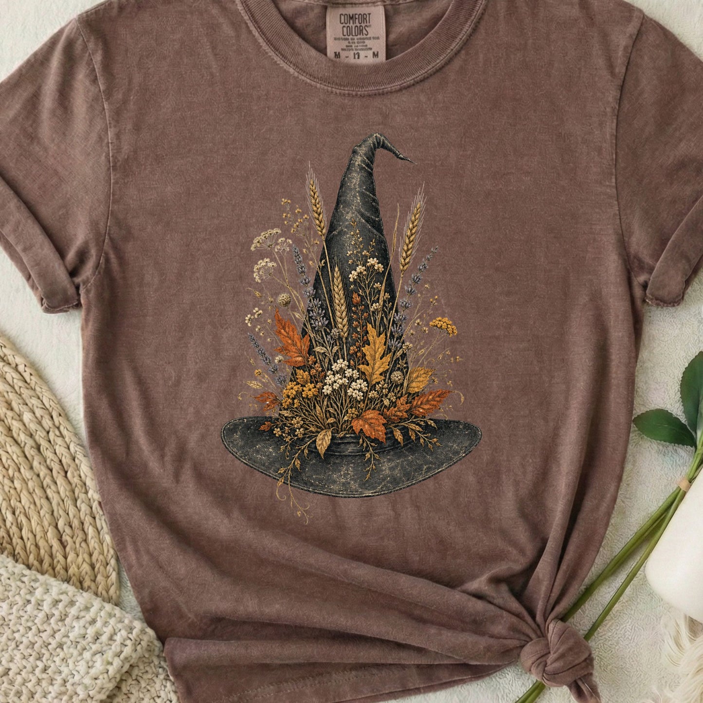 Floral Witch Hat