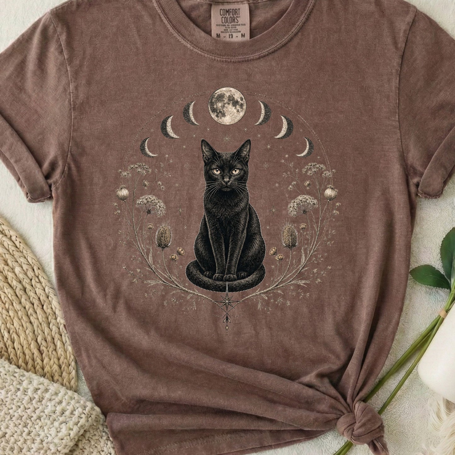 Mystic Black Cat