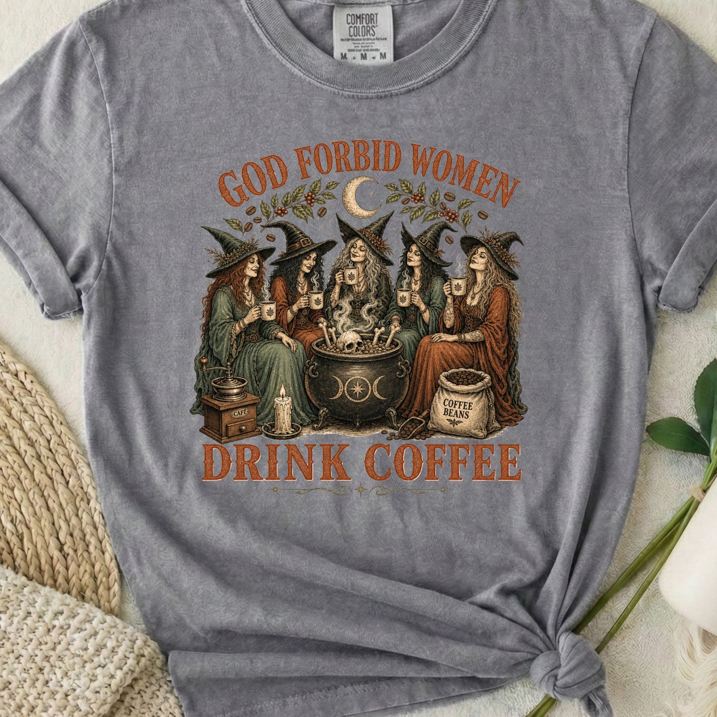 God Forbid Women Drink Coffee