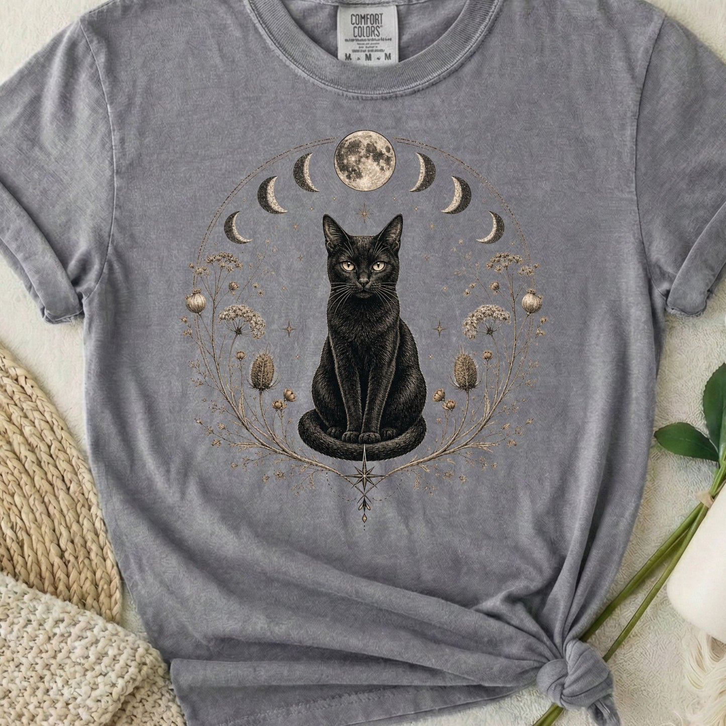 Mystic Black Cat