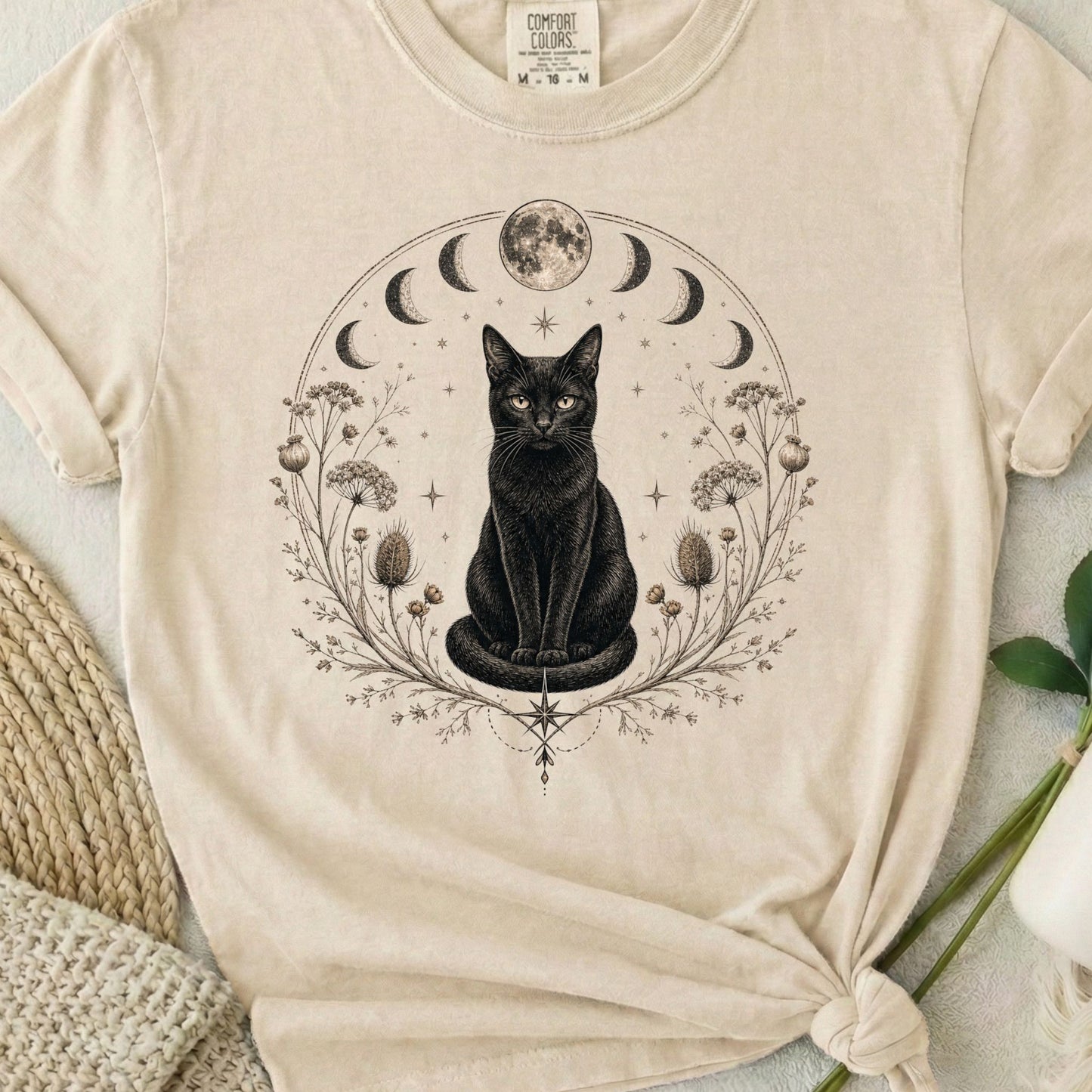 Mystic Black Cat