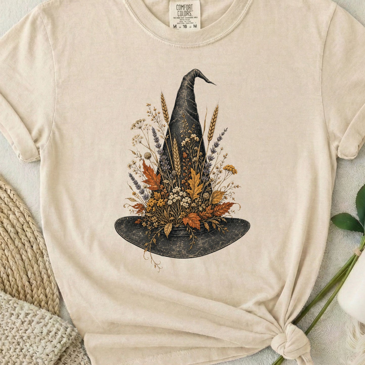 Floral Witch Hat