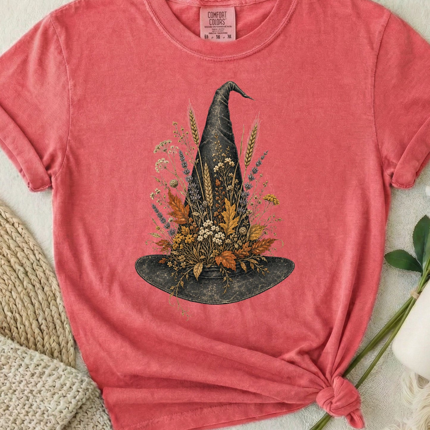 Floral Witch Hat