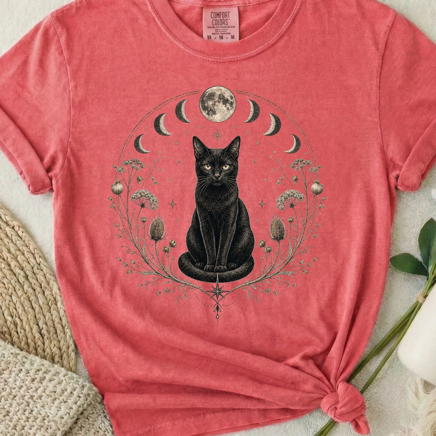 Mystic Black Cat