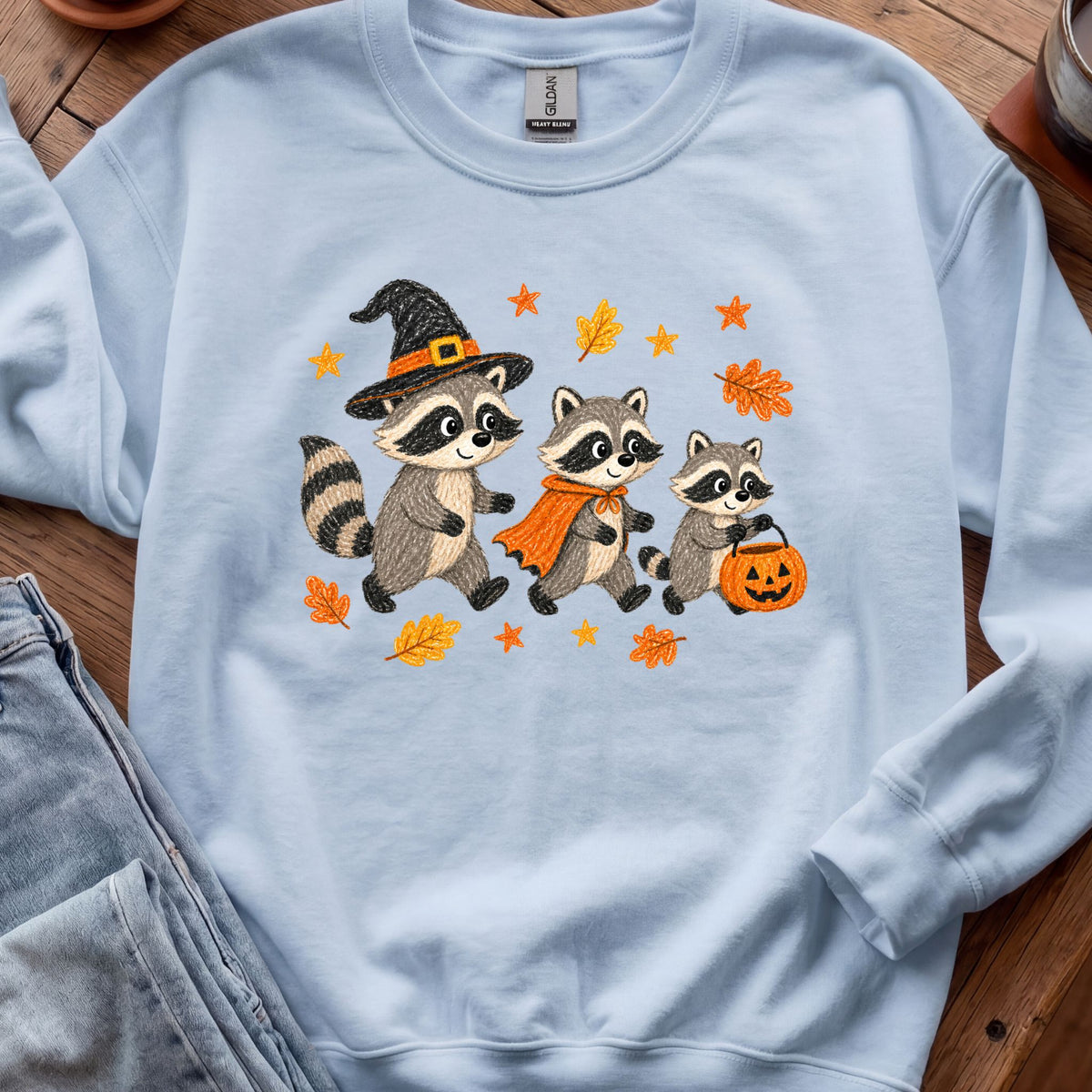 Raccoon Family