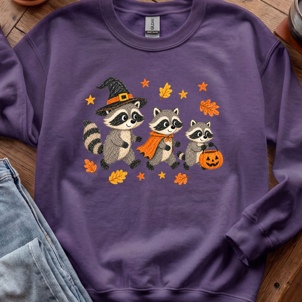 Raccoon Family