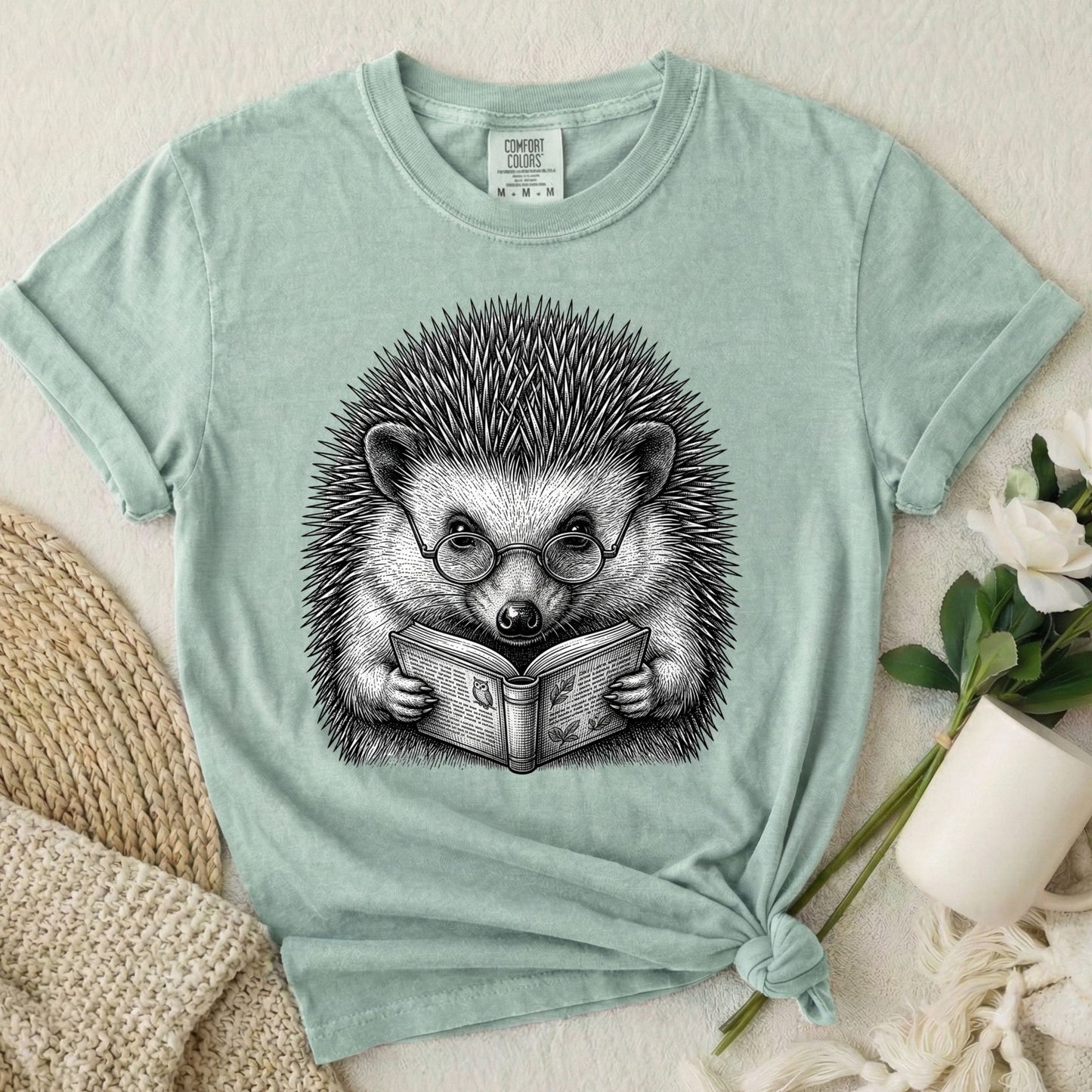 Hedgehog Reading