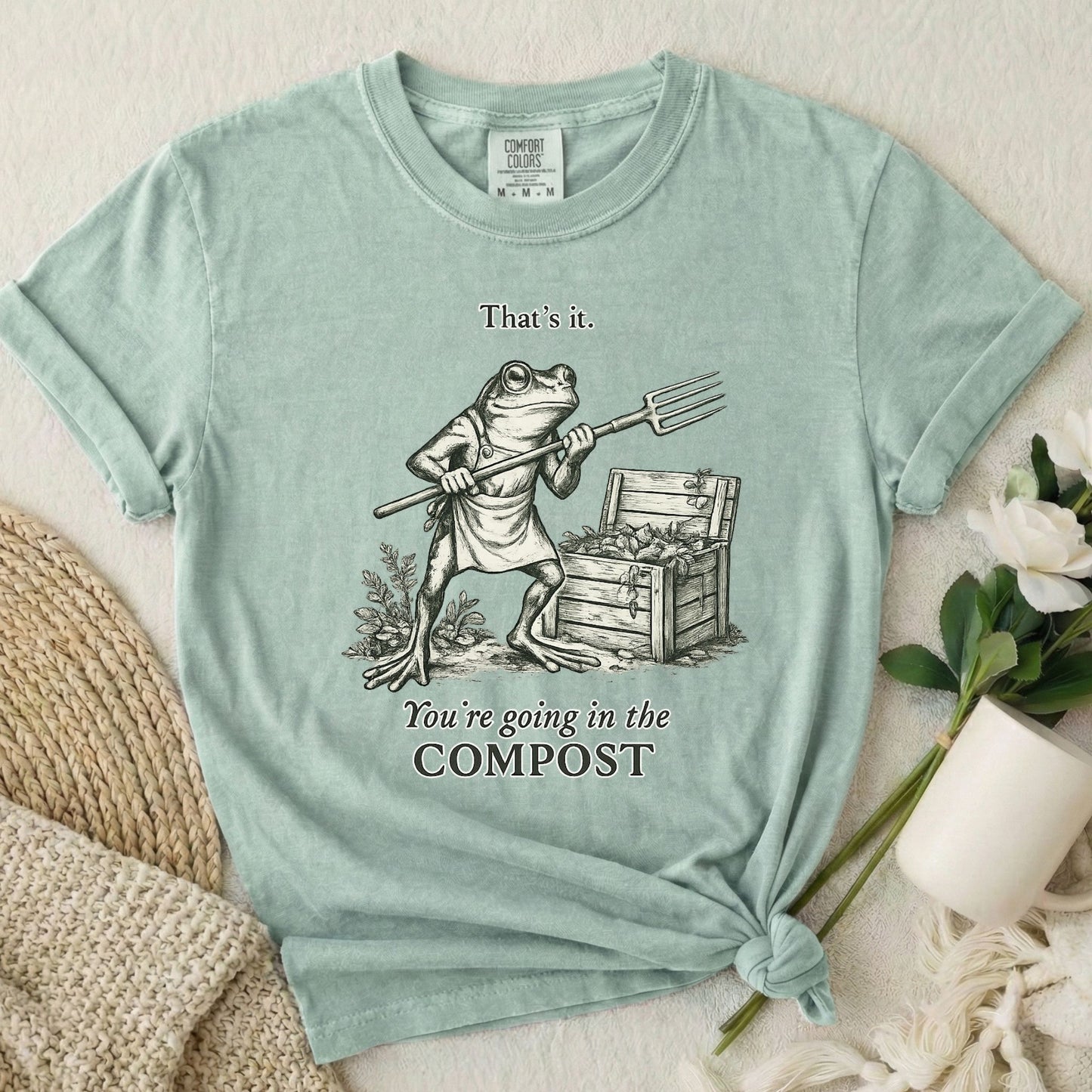 You're Going In The Compost - Frog