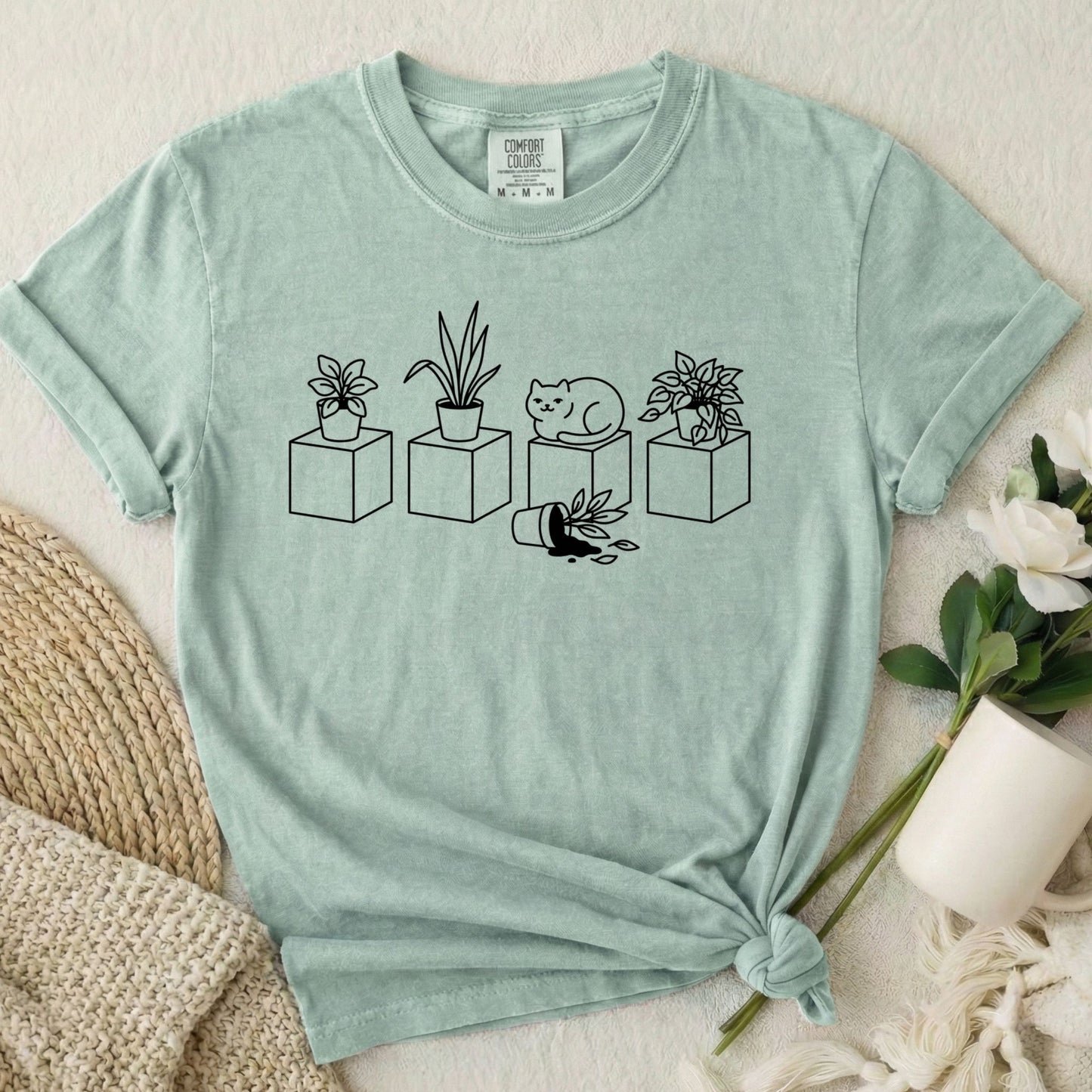Cat Knocked Over My Plant Shirt