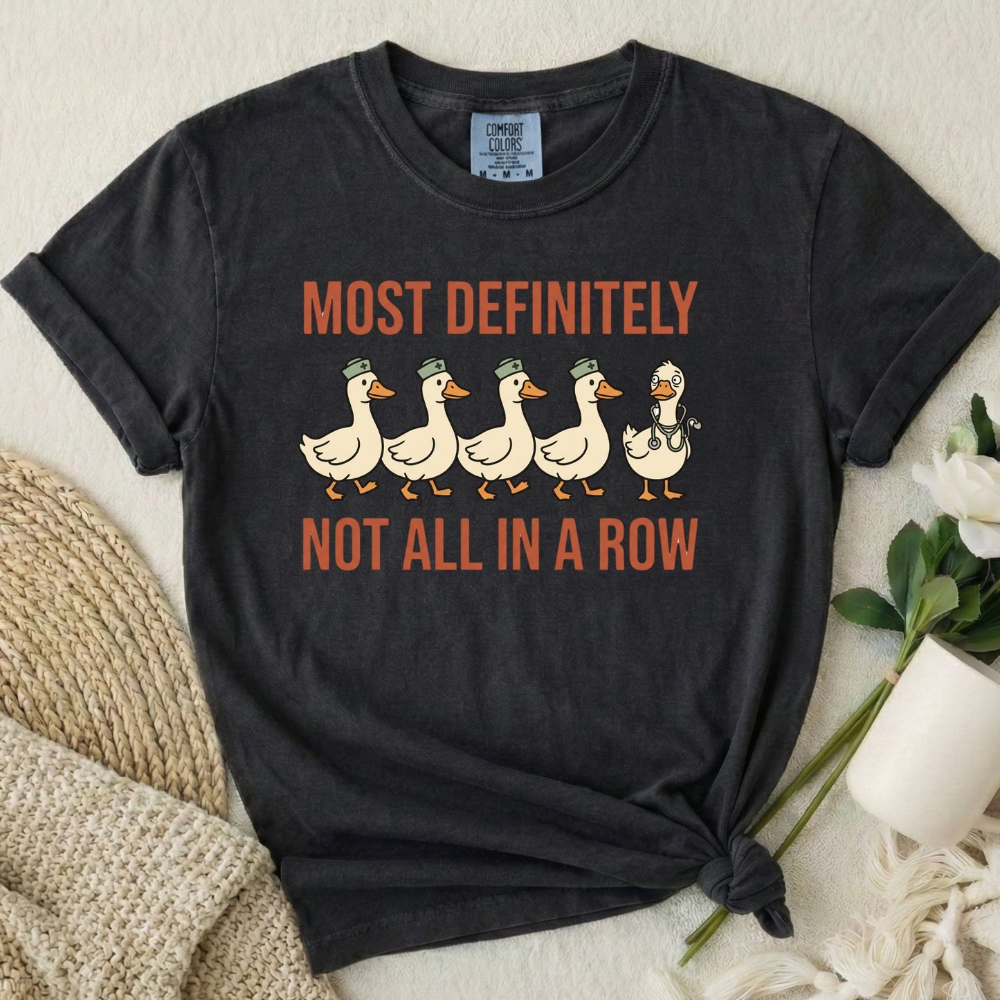 Most Definitely Not All in a Row