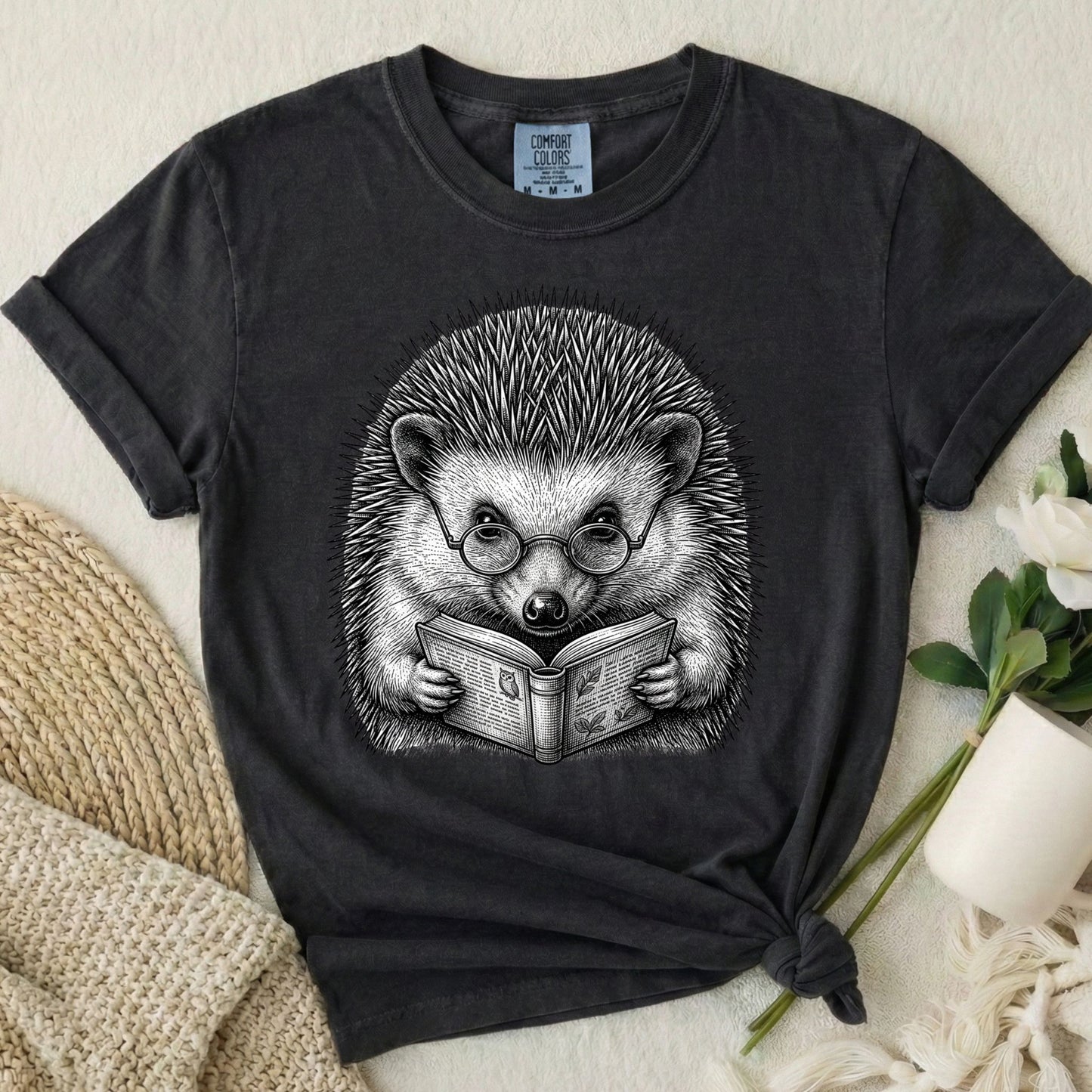 Hedgehog Reading
