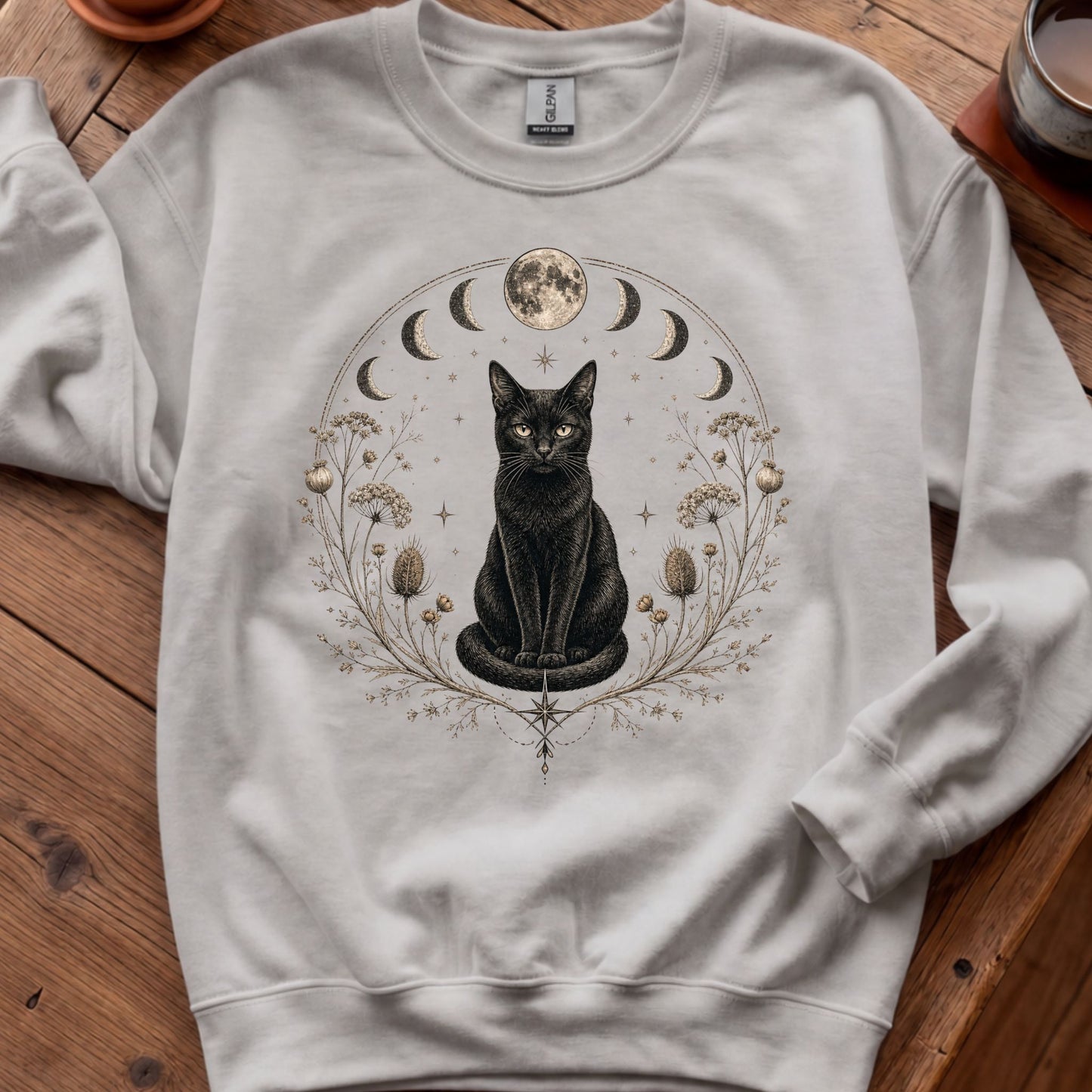 Mystic Black Cat