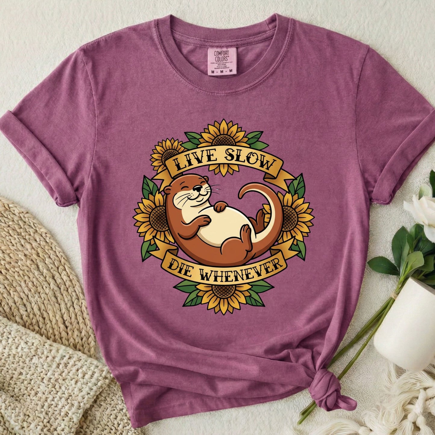 Live Slow Die Whenever - Otter