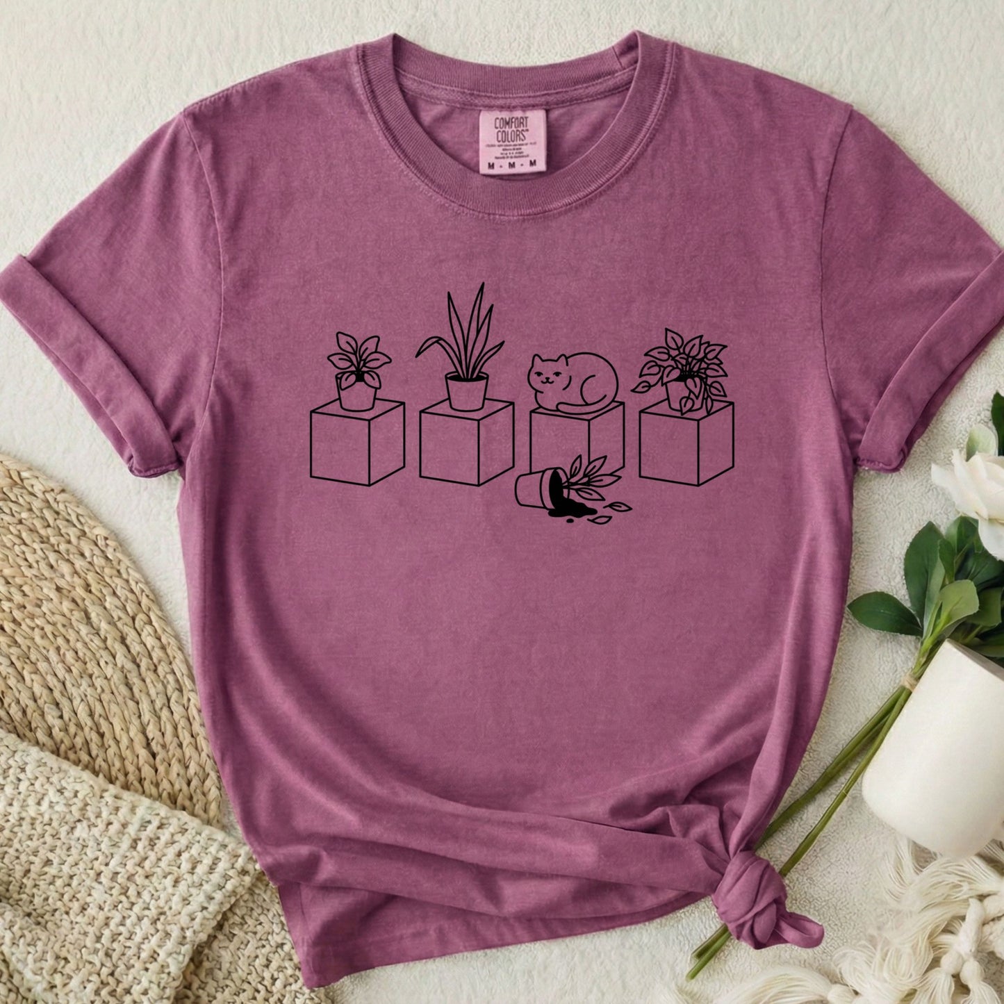 Cat Knocked Over My Plant Shirt