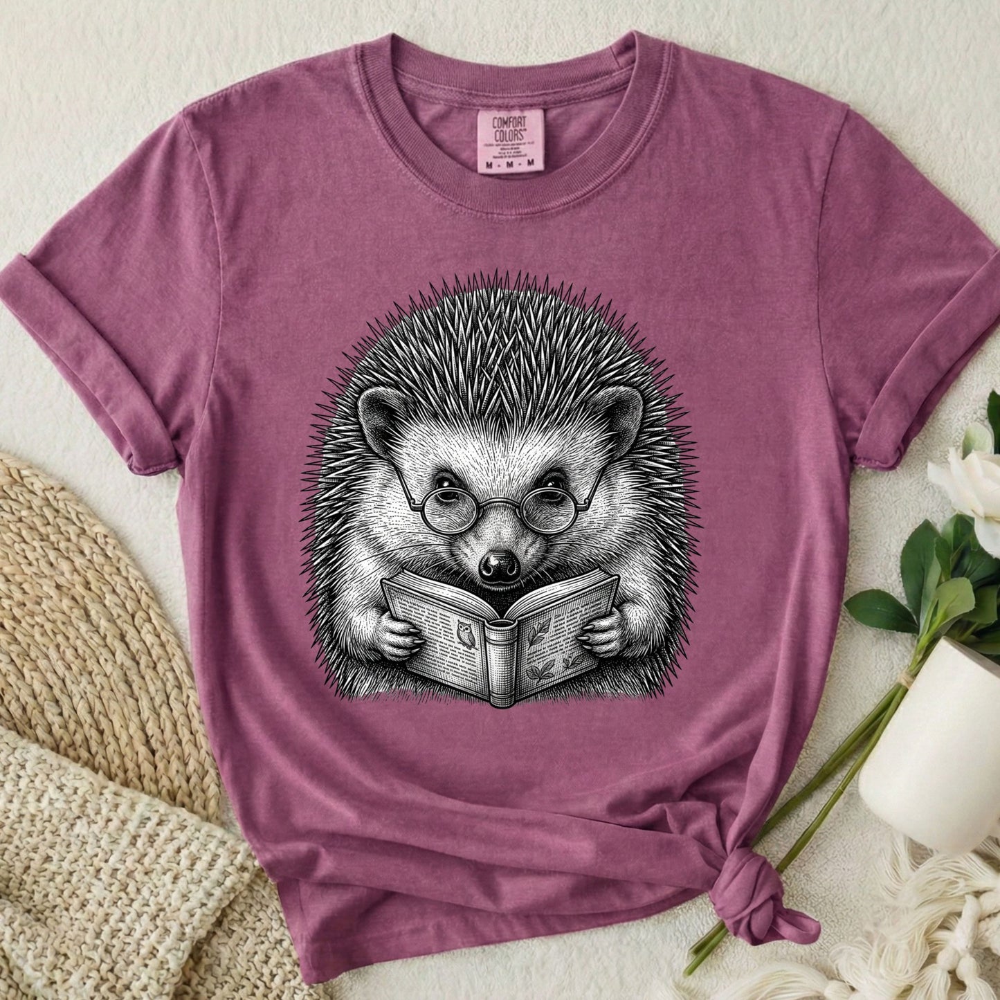 Hedgehog Reading