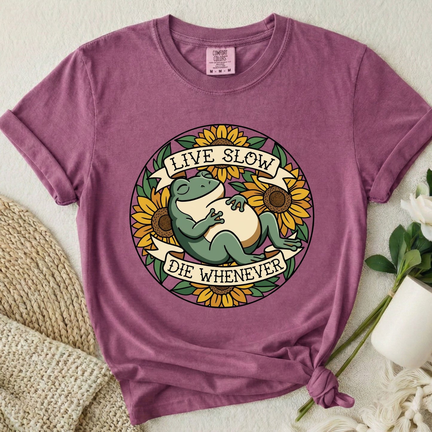 Live Slow Die Whenever - Frog