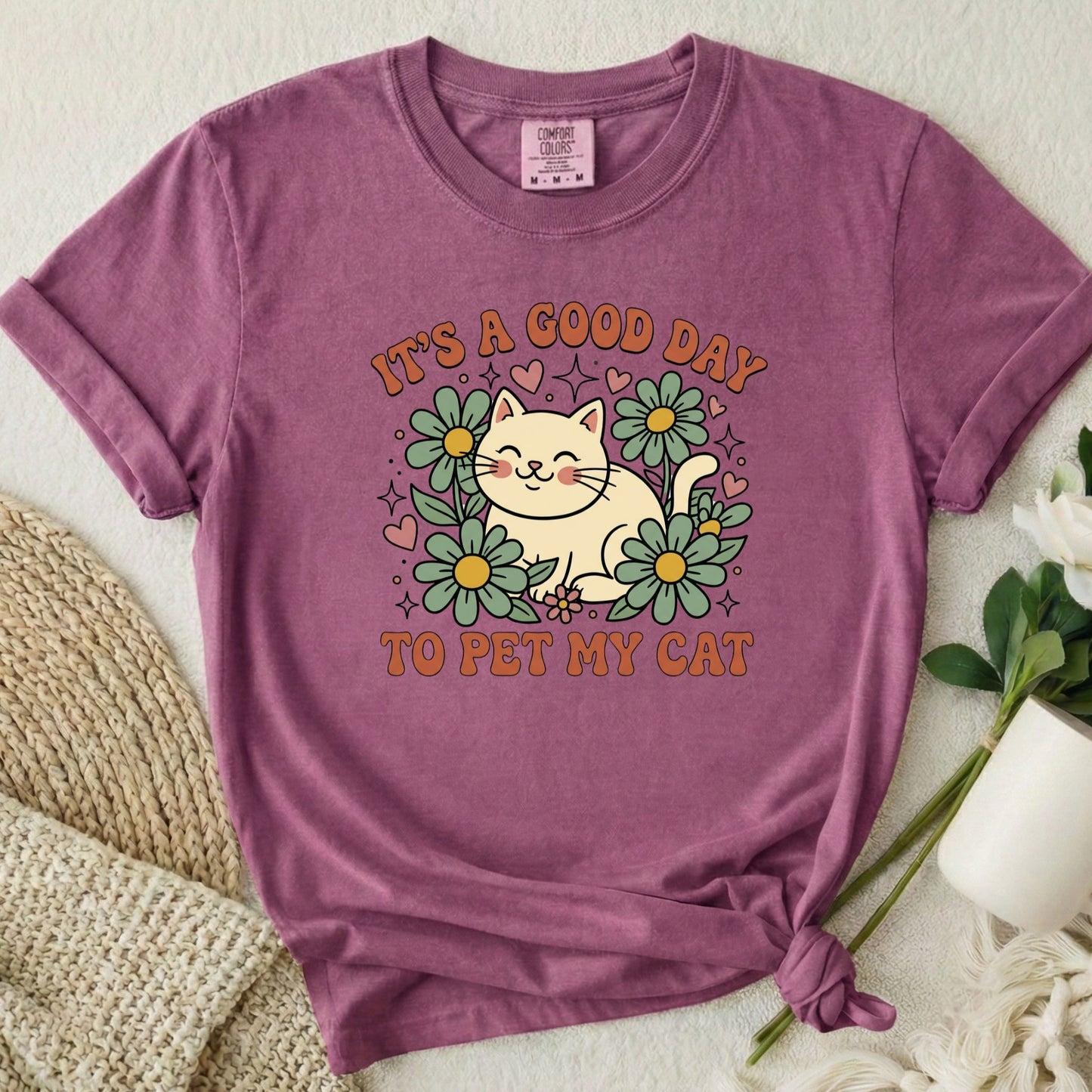 Good Day to Pet My Cat