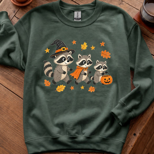 Raccoon Family