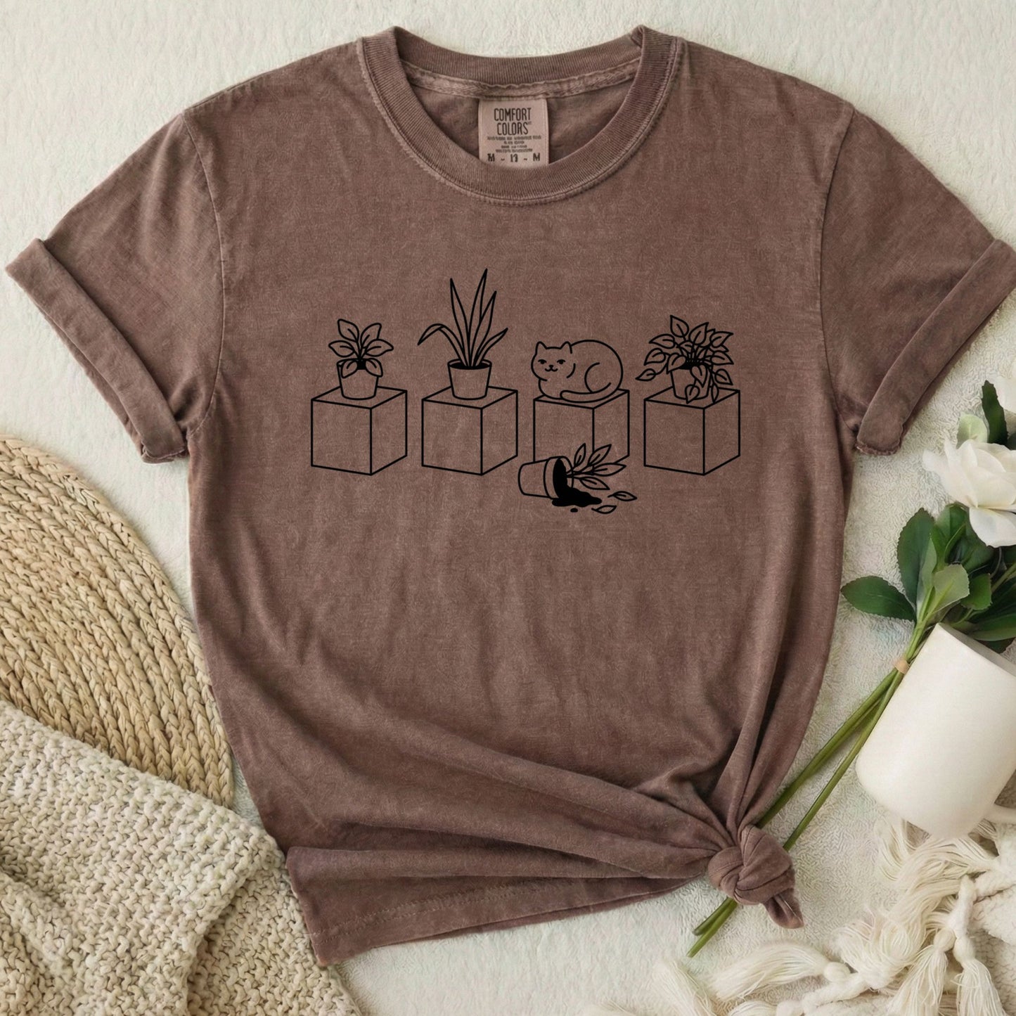 Cat Knocked Over My Plant Shirt