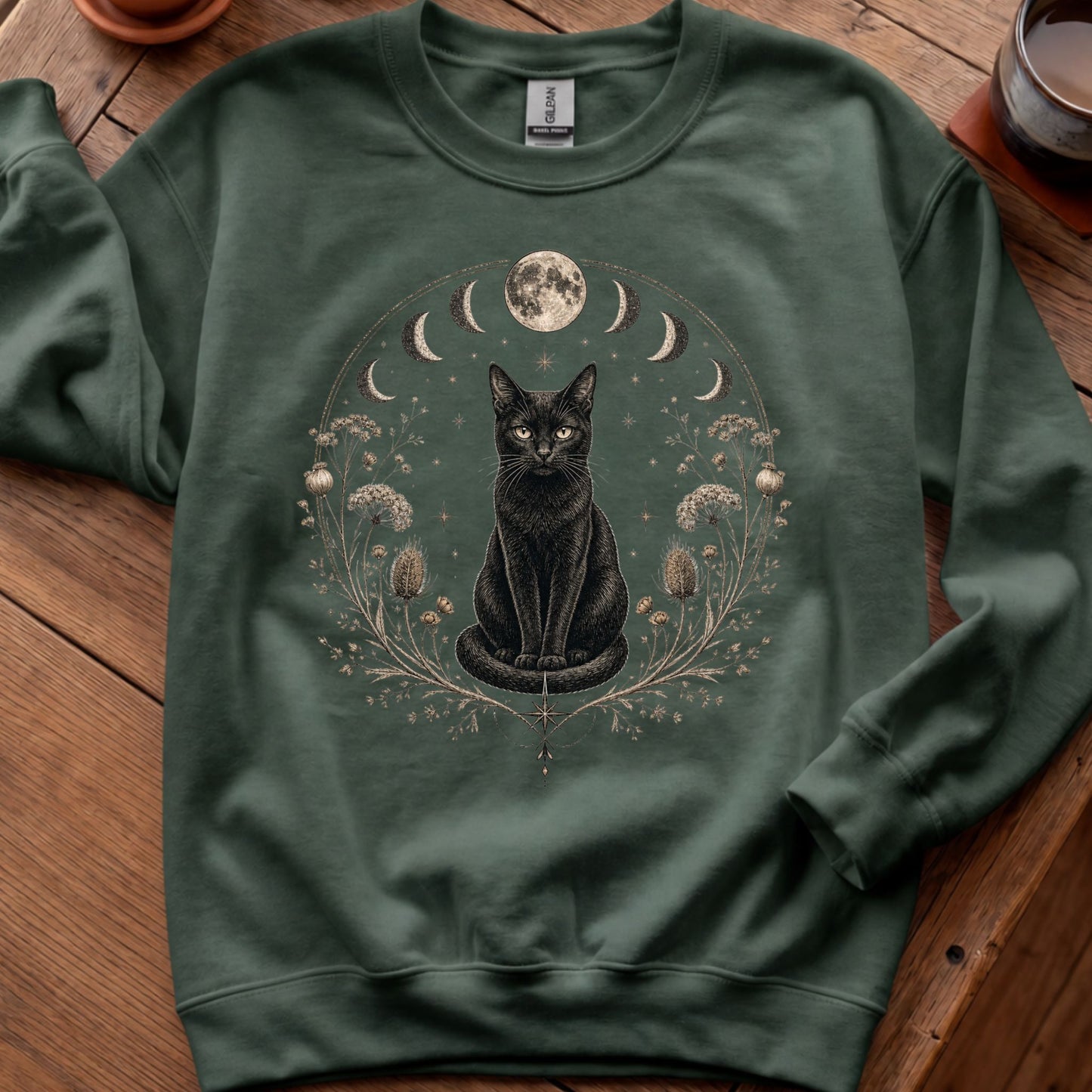Mystic Black Cat