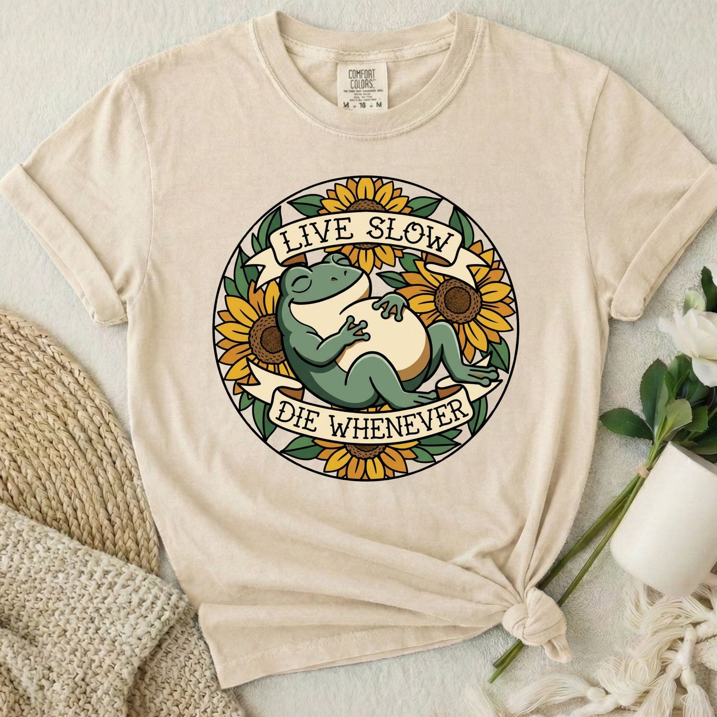 Live Slow Die Whenever - Frog