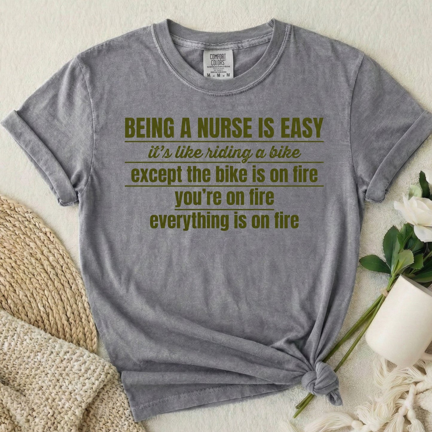 Being a Nurse Is Easy