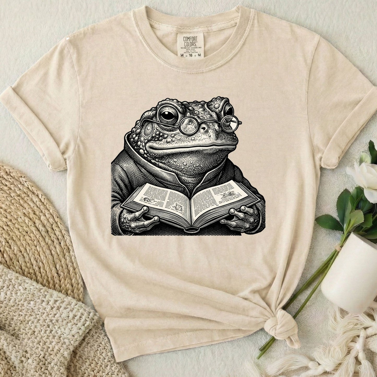 Bookish Frog