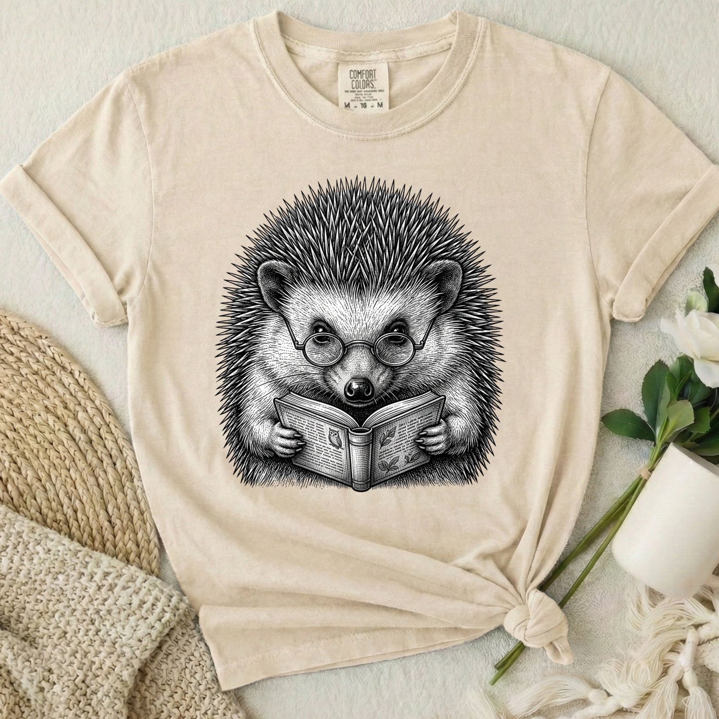 Hedgehog Reading