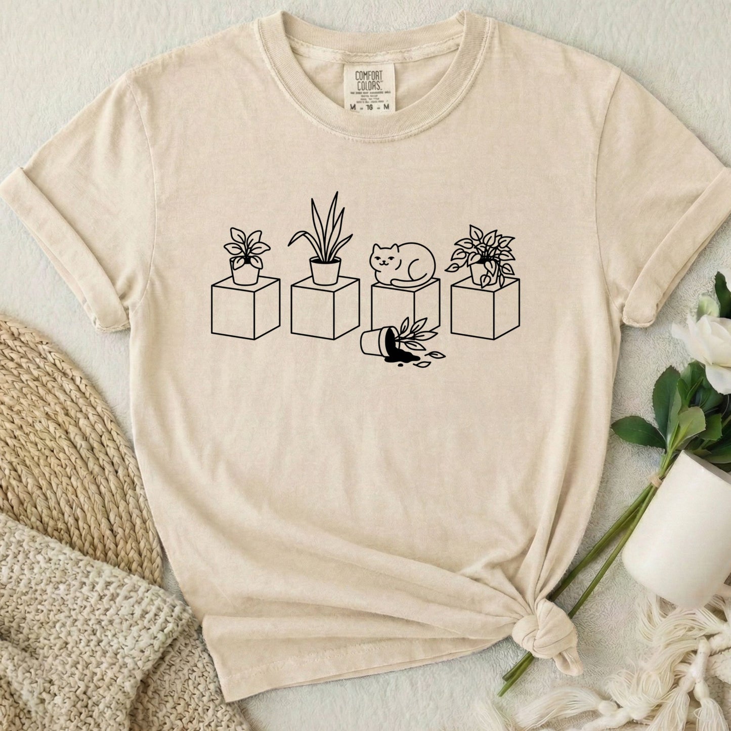 Cat Knocked Over My Plant Shirt