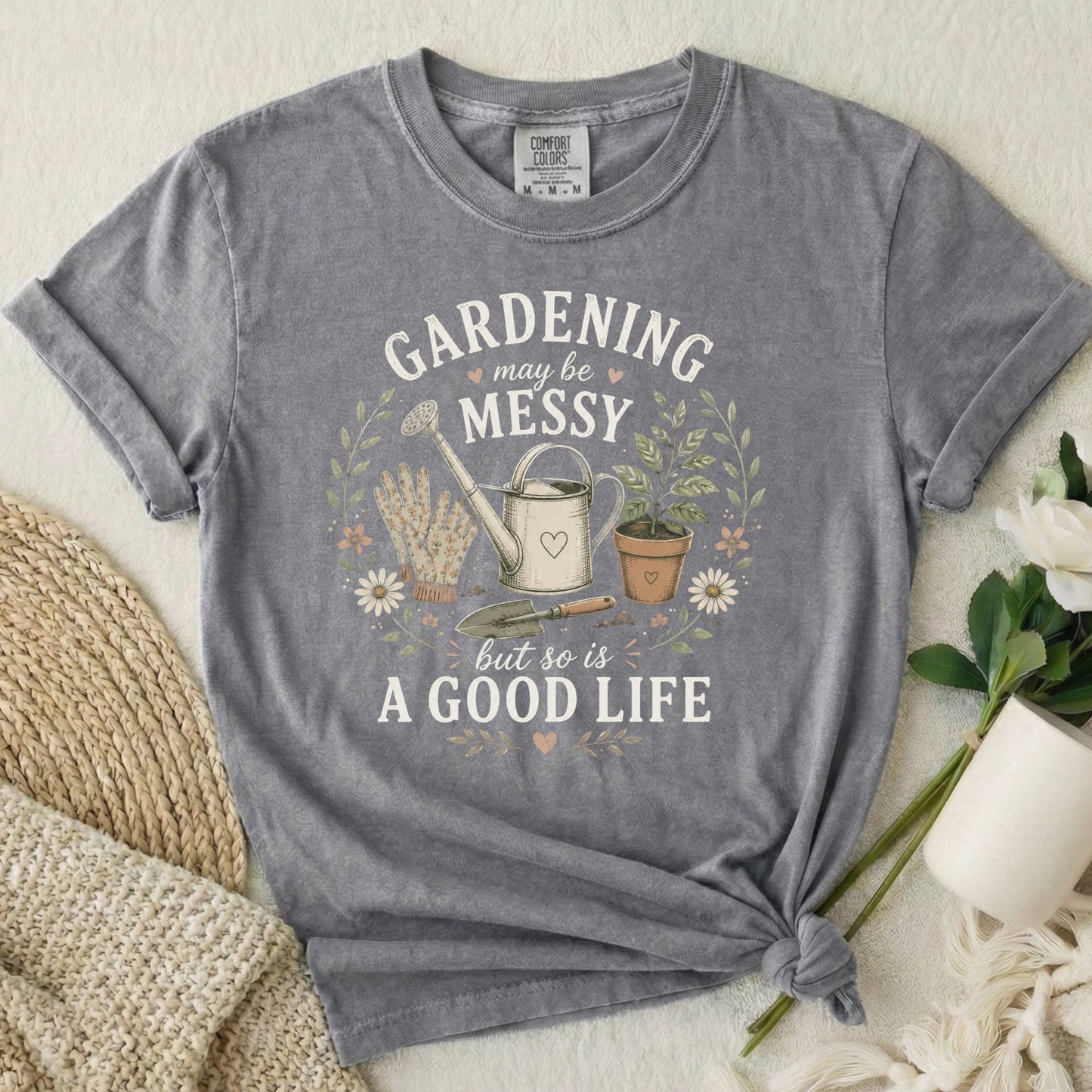 Gardening May Be Messy