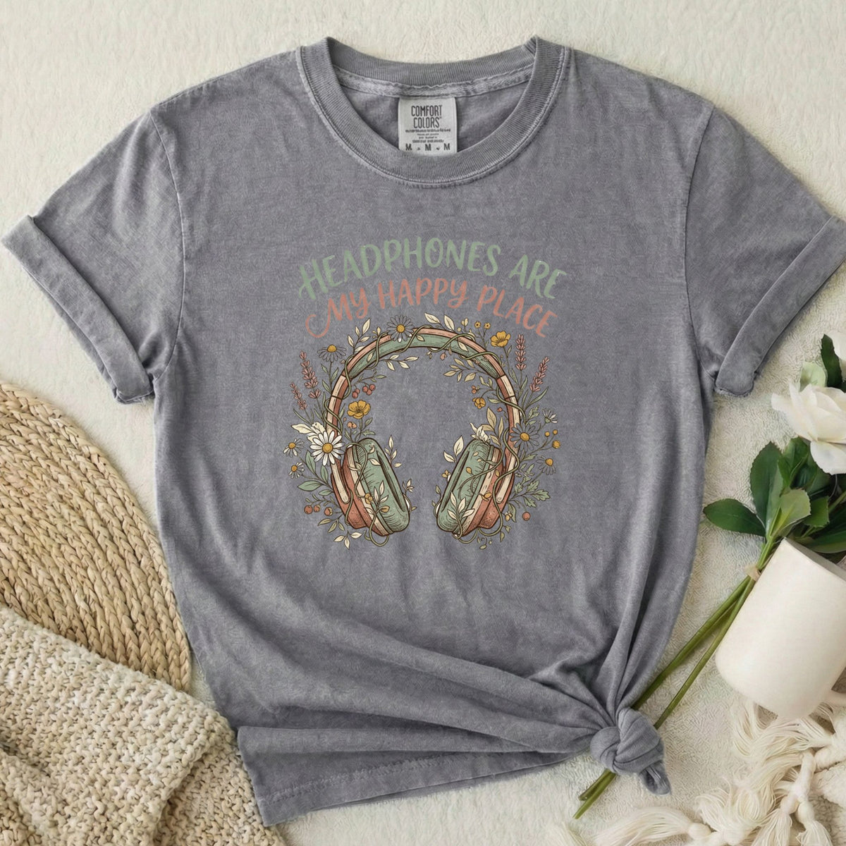 Headphones Are My Happy Place