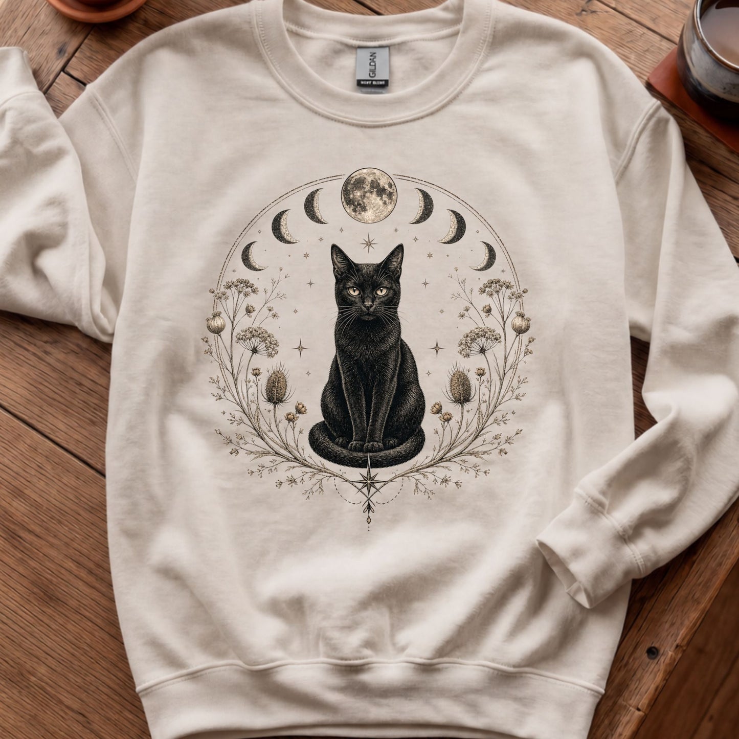 Mystic Black Cat