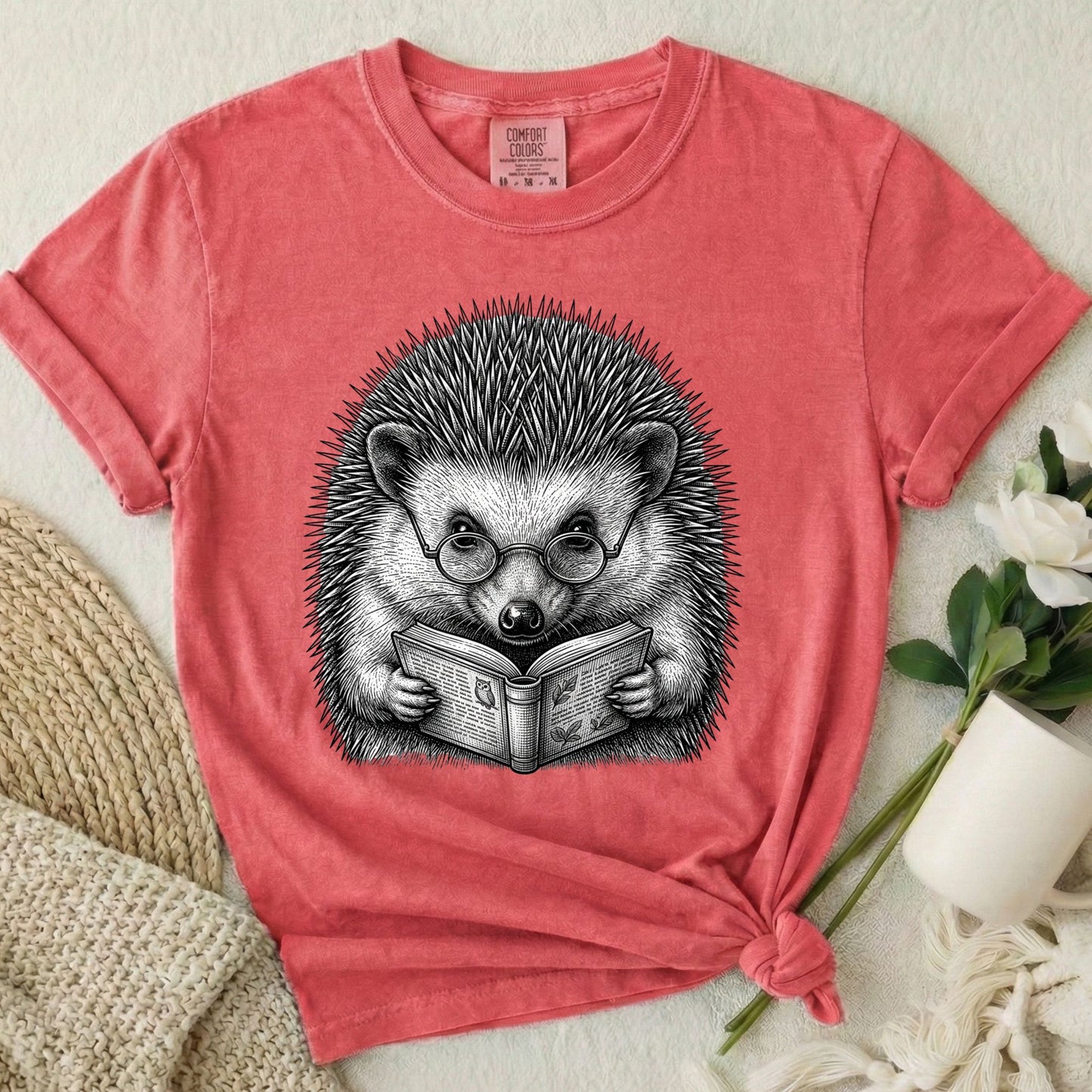 Hedgehog Reading