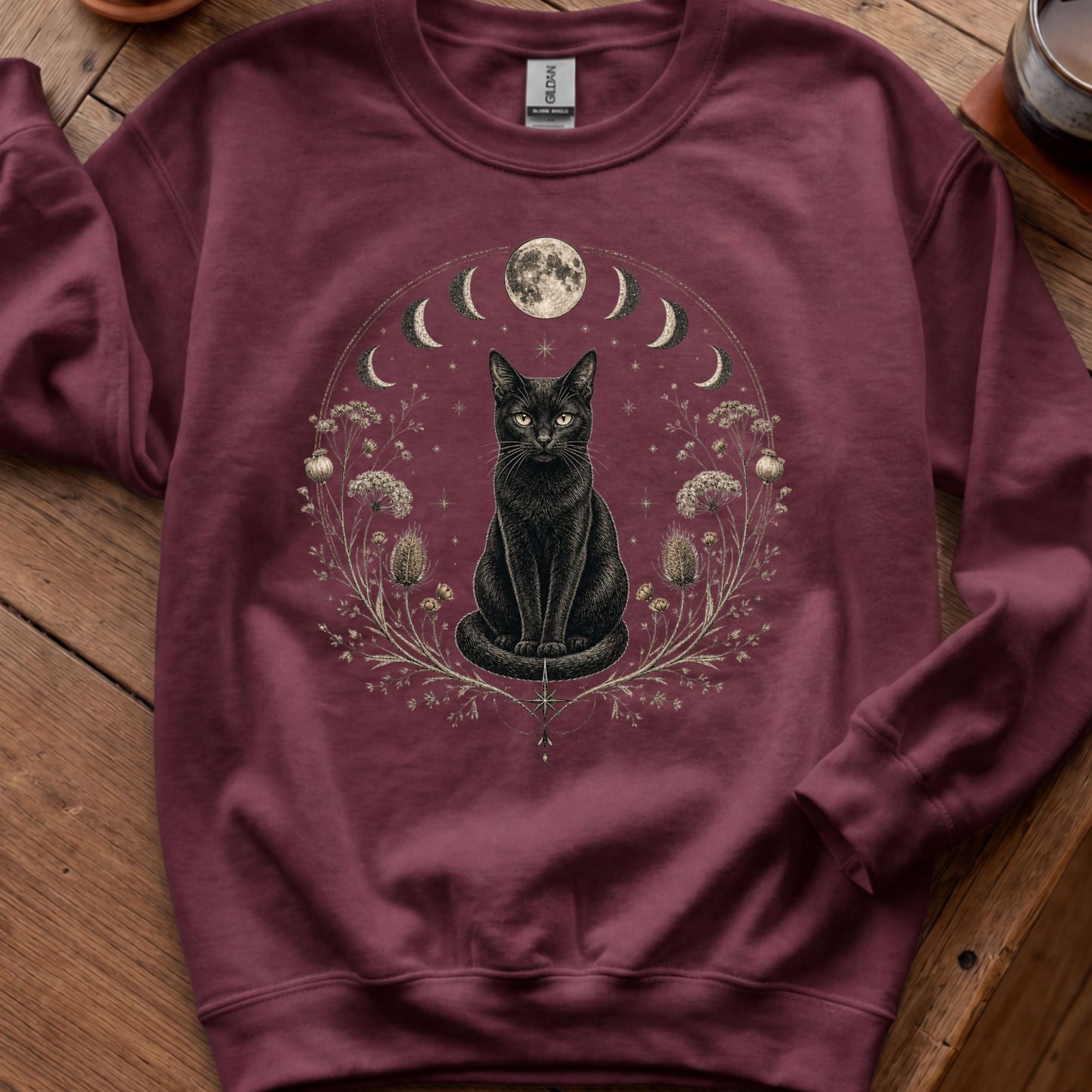 Mystic Black Cat
