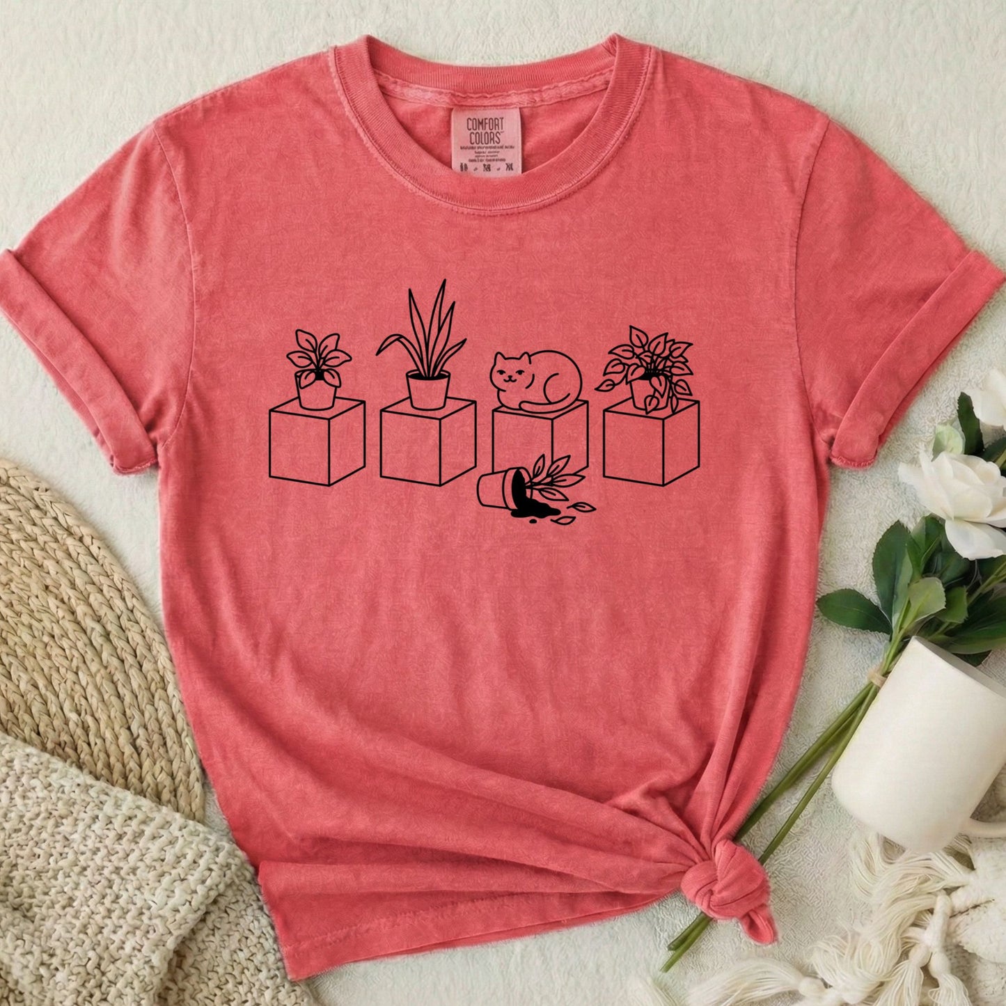 Cat Knocked Over My Plant Shirt