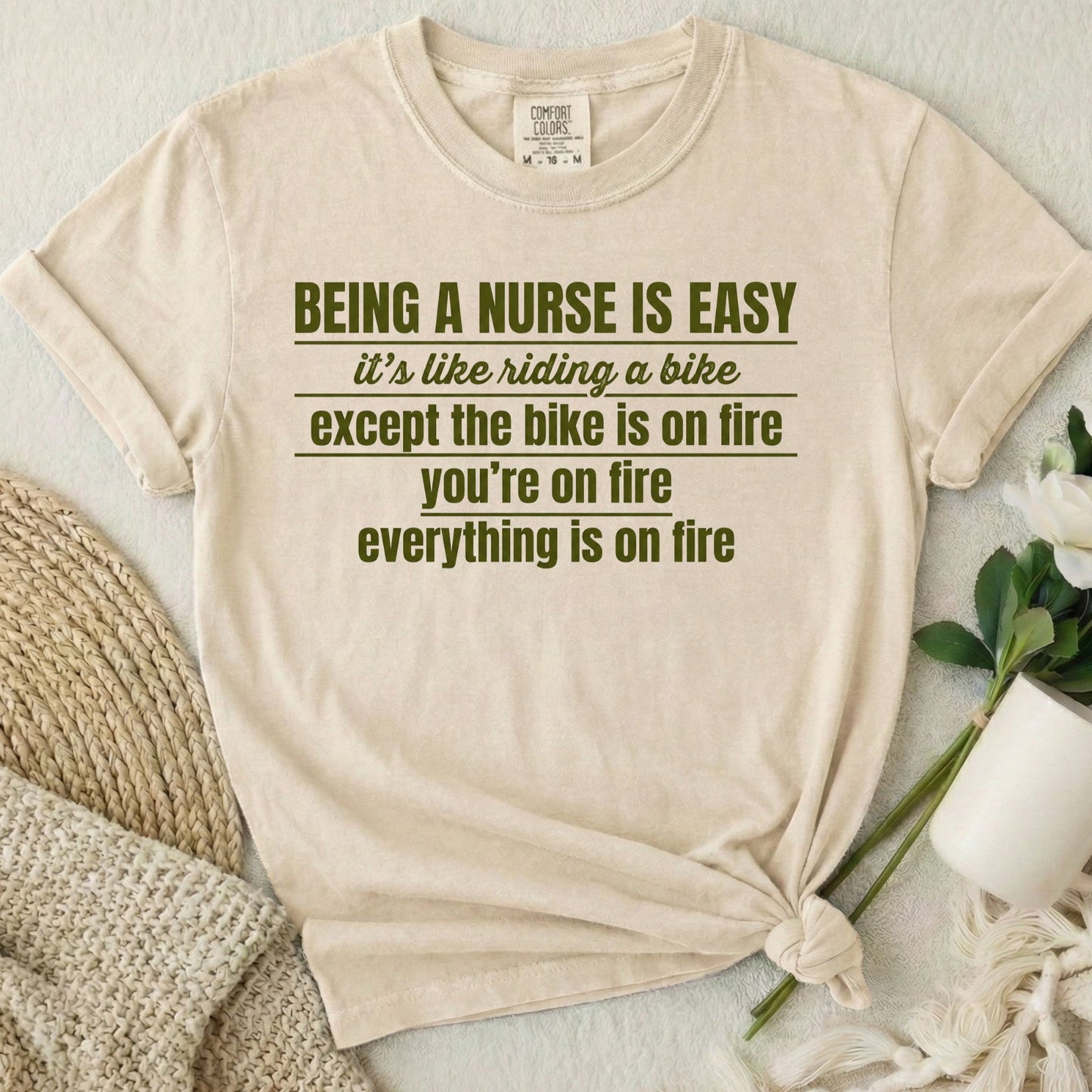 Being a Nurse Is Easy