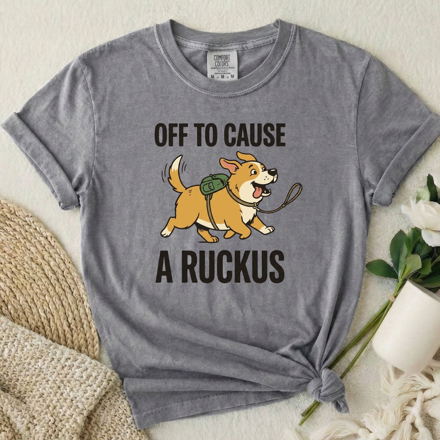 Off to Cause a Ruckus