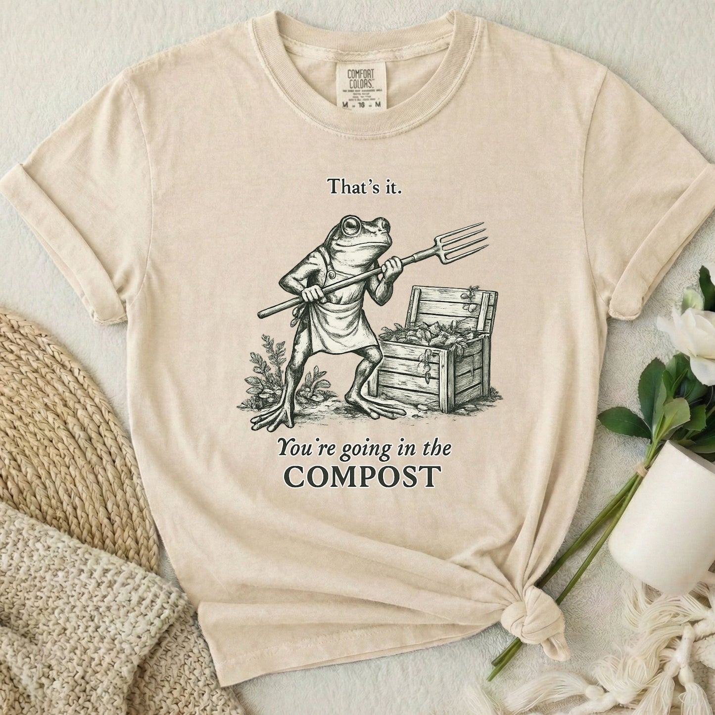 You're Going In The Compost - Frog
