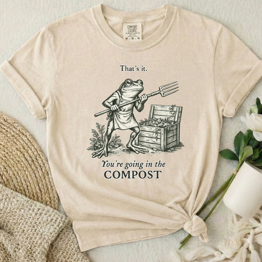 You're Going In The Compost - Frog