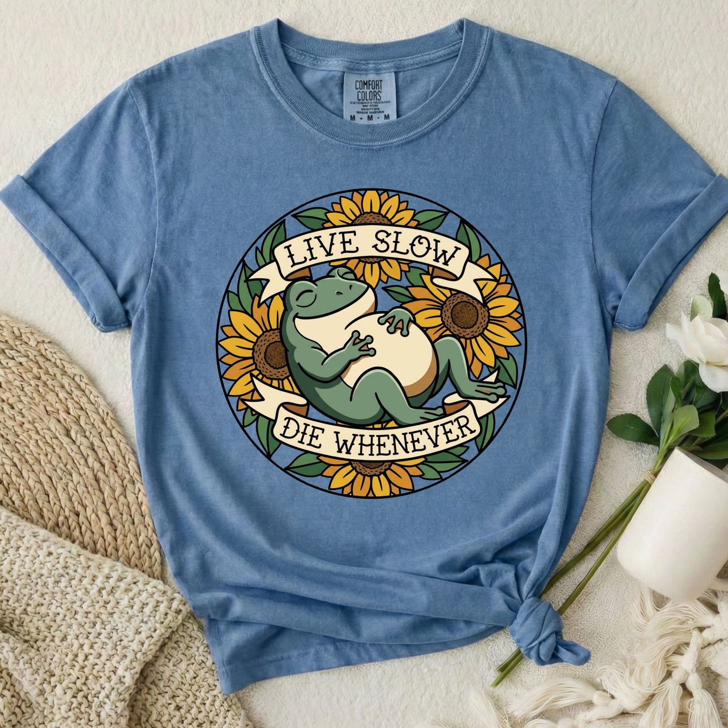 Live Slow Die Whenever - Frog