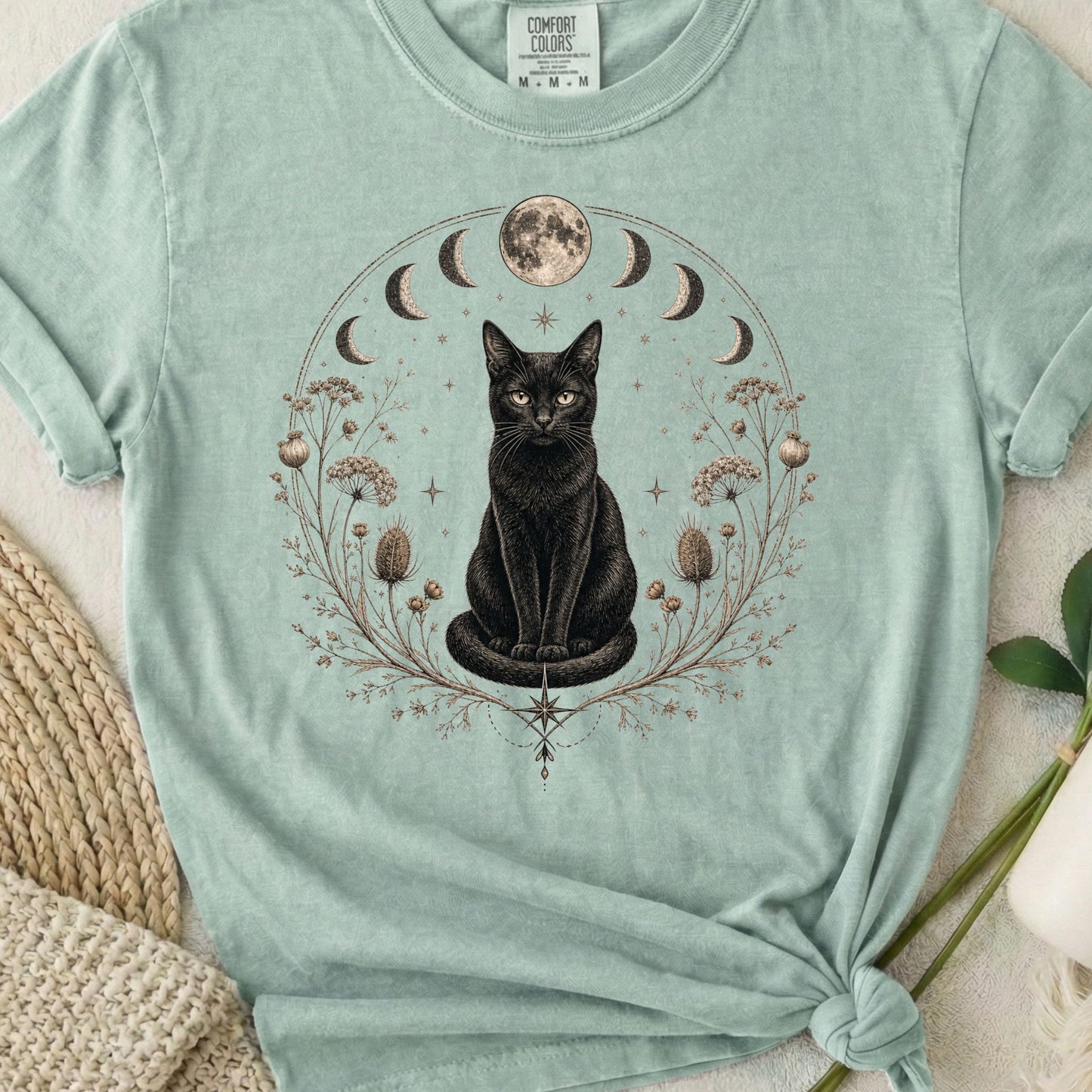 Mystic Black Cat