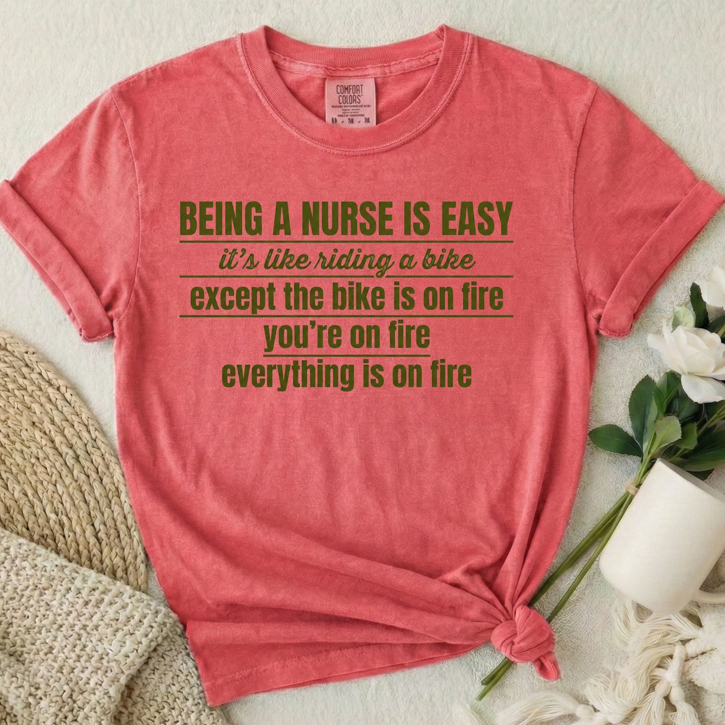 Being a Nurse Is Easy