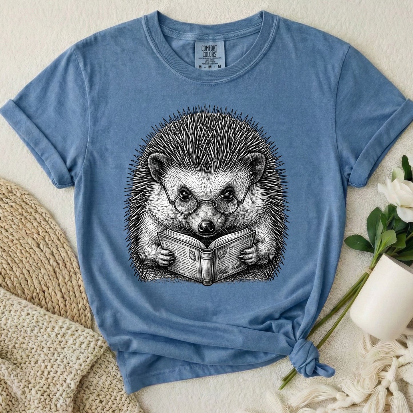Hedgehog Reading