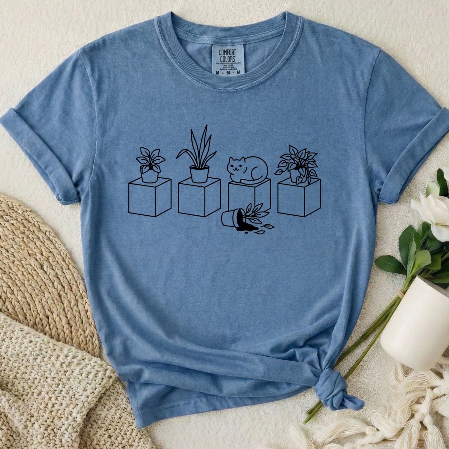 Cat Knocked Over My Plant Shirt