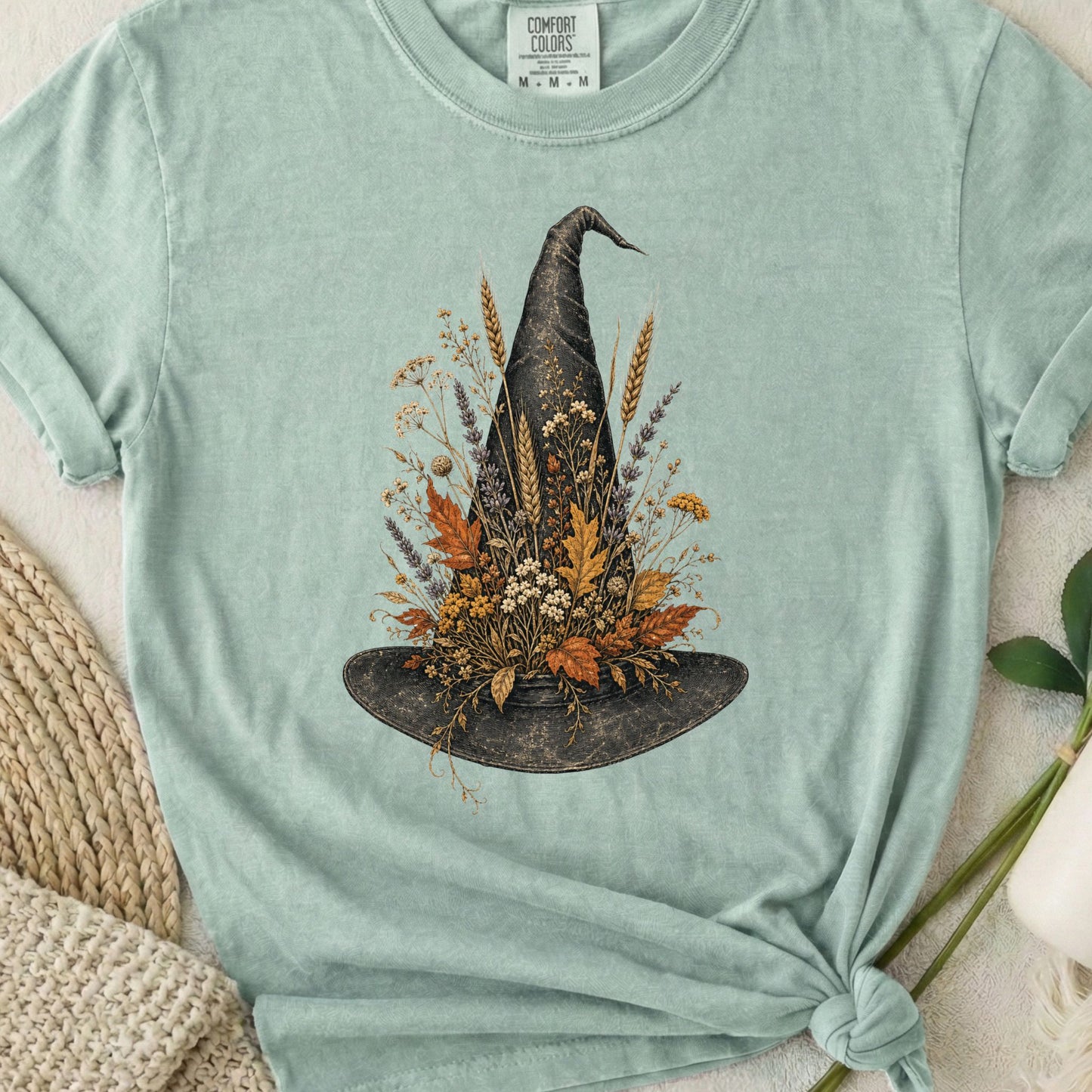 Floral Witch Hat